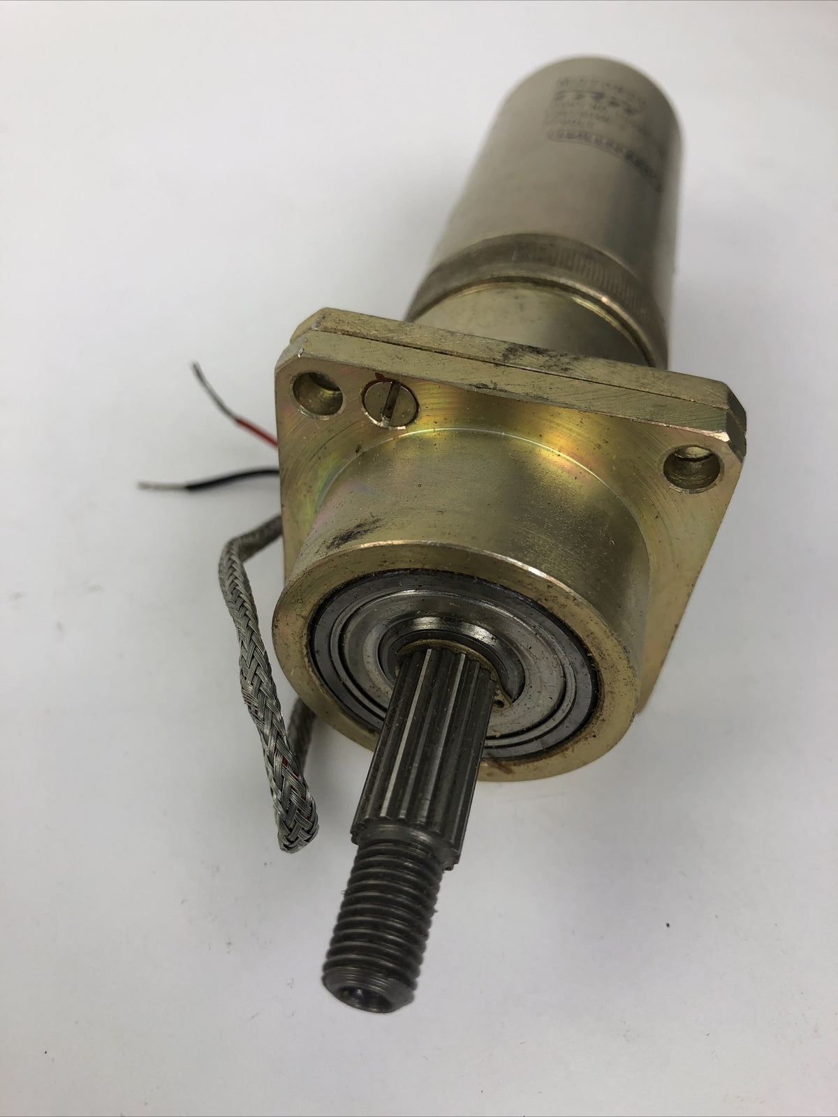 NOS MOTORDC TRW Part # 102A1100 27 Volt Hallmark DC Motor 8531S -LOOK