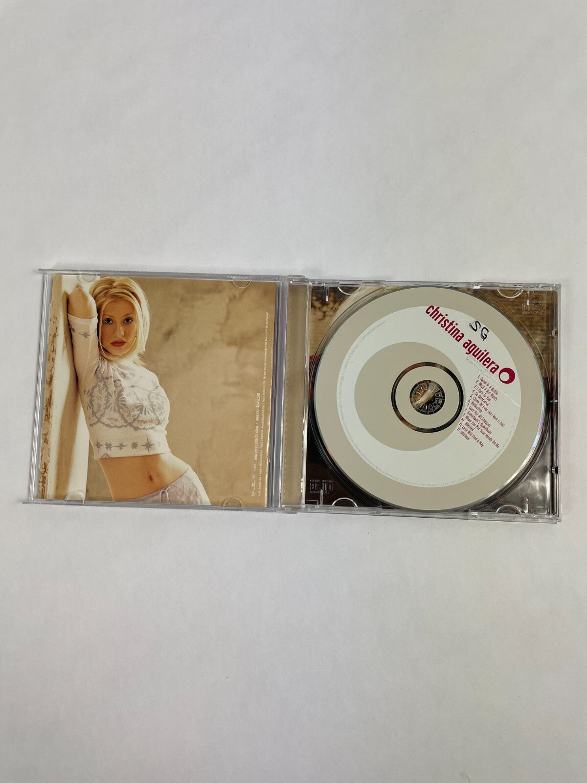Christian Aguilera Genie In A Bottle What A Girl Wants I Turn To You So CD#72
