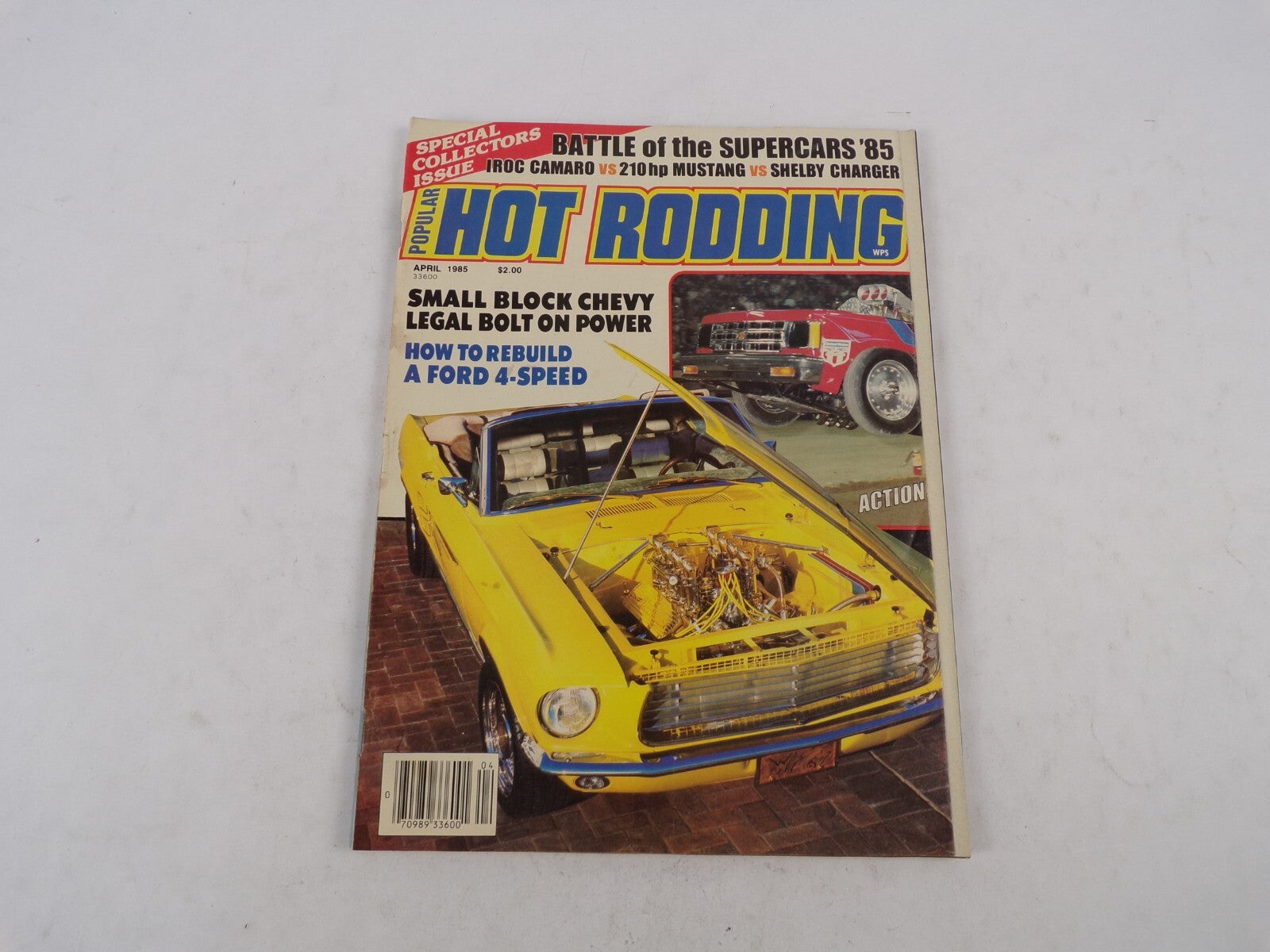 April 1985 Hot Rod Magazine Special Collector Issue Battle Of The Supercars'85