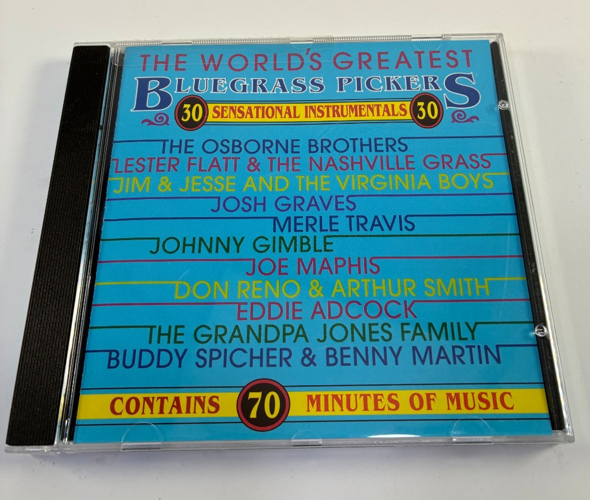 Various Artists The World's Greatest Bluegrass Pickers CMH CD 1999