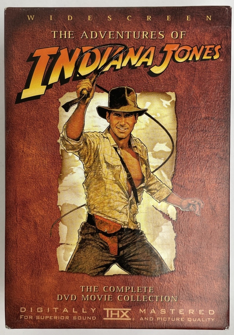 The Adventures of Indiana Jones DVD The Complete Collection 4 Pack Box Set MINT