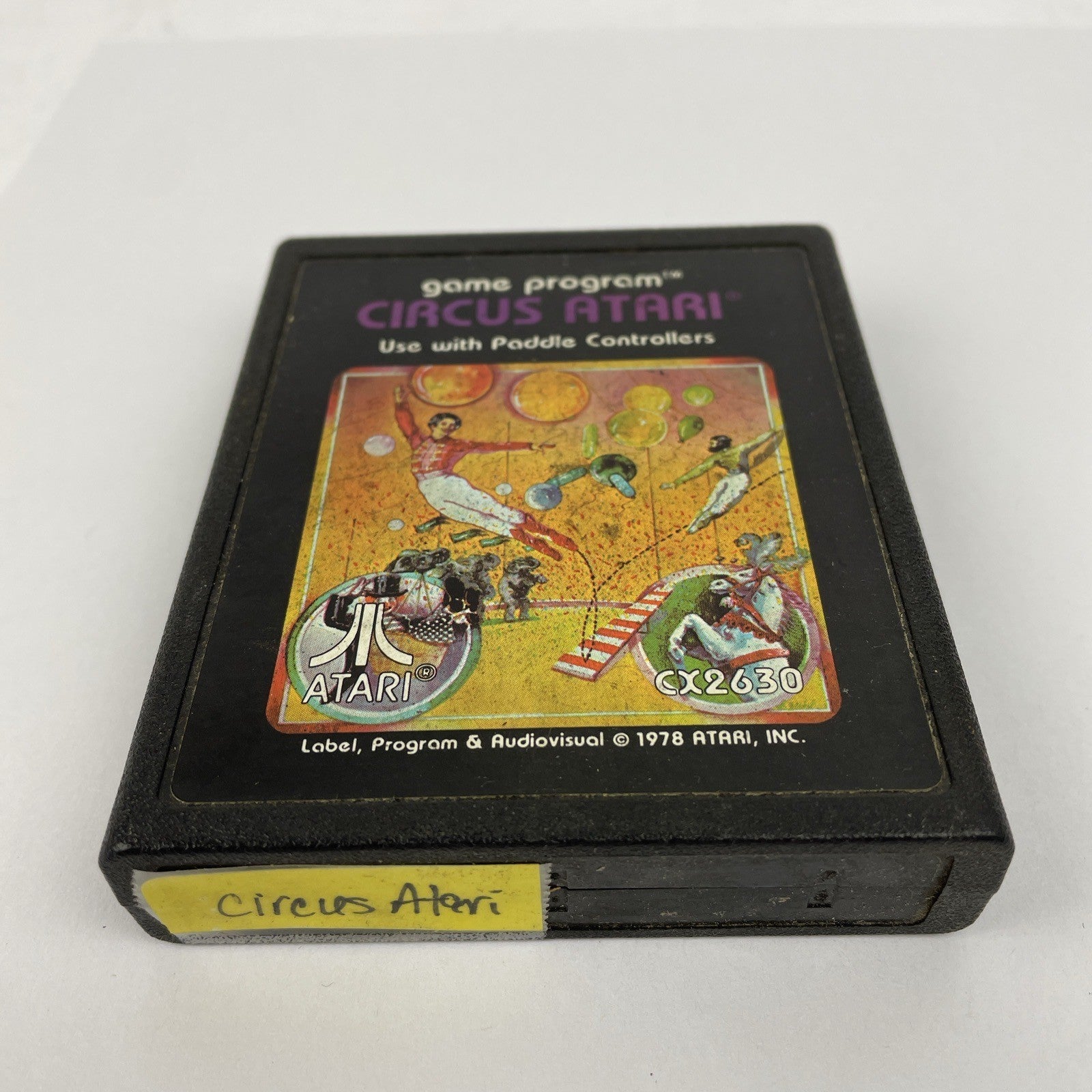 Circus Atari (Atari 2600, 1978) Tested Vintage Retro Video Game Cartridge only