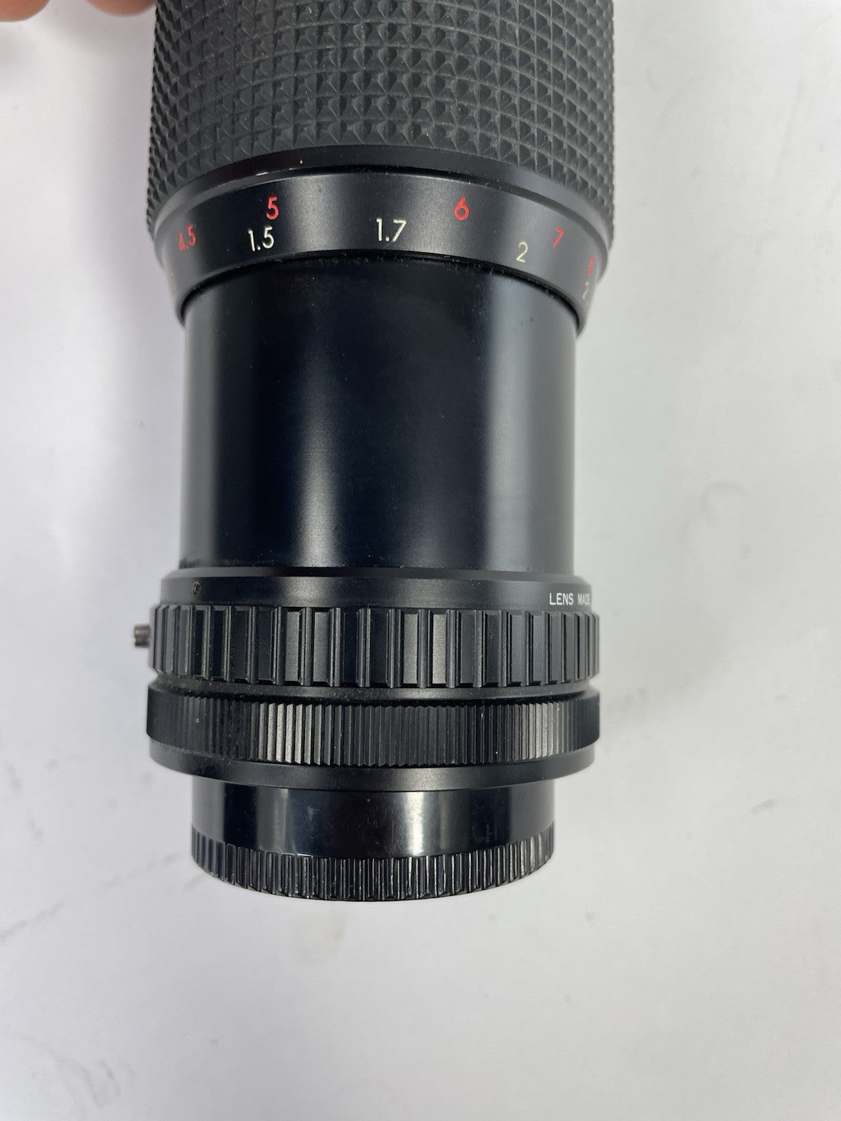 Vintage Rare Super Albinar Auto Zoom 1:4.5 f:85~205mm Untested