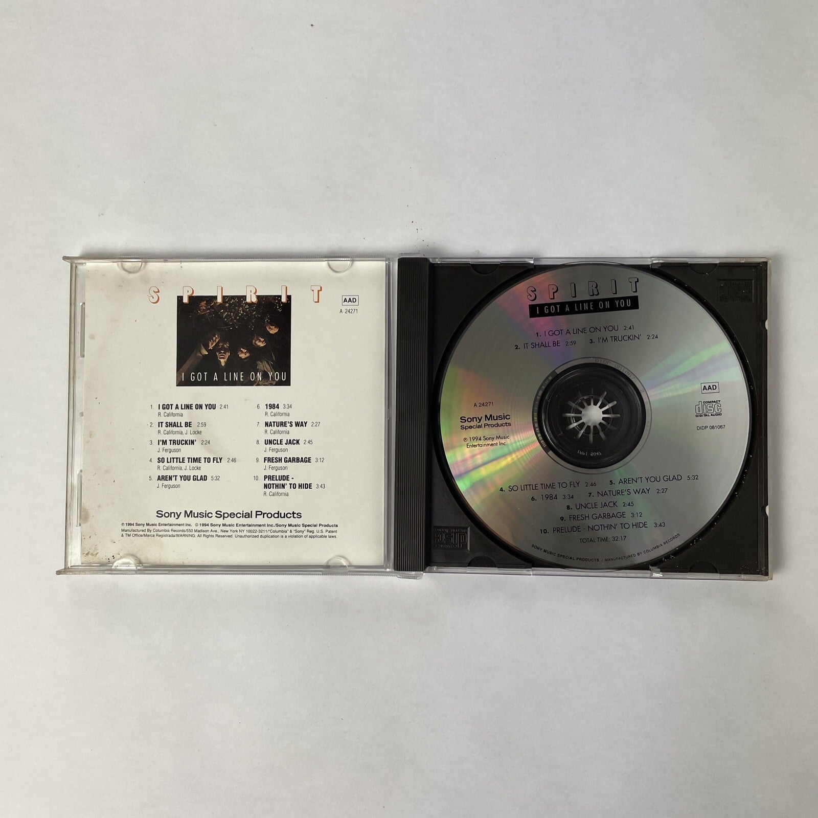 Spirit - I Got You on The Line CD #23