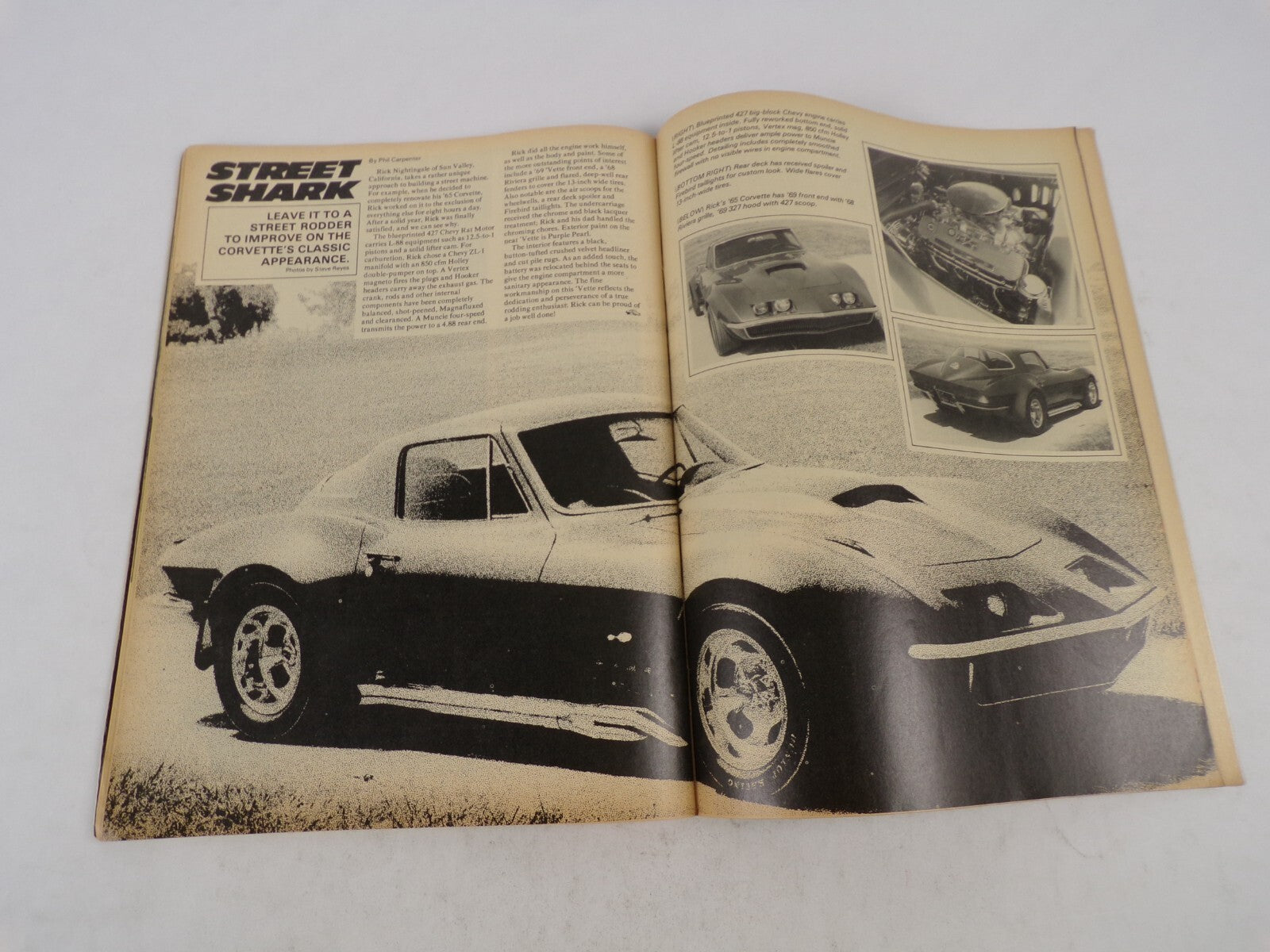 October 1974 Hot Rodding Magazine Fantastic Street Action Issue! W