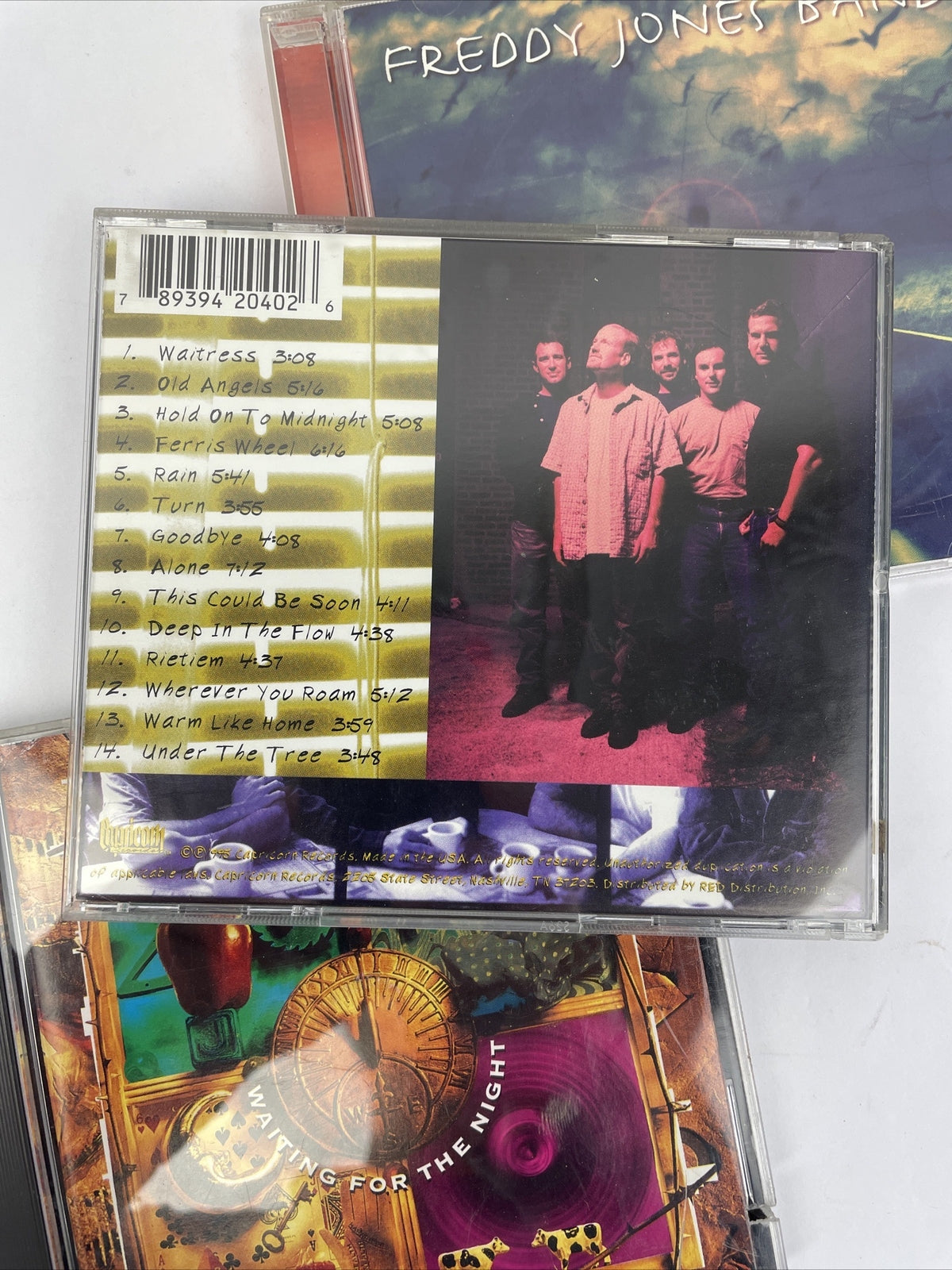The Freddy Jones Band CD Lot Waiting For The Night North Ave Wake Up Call lucid