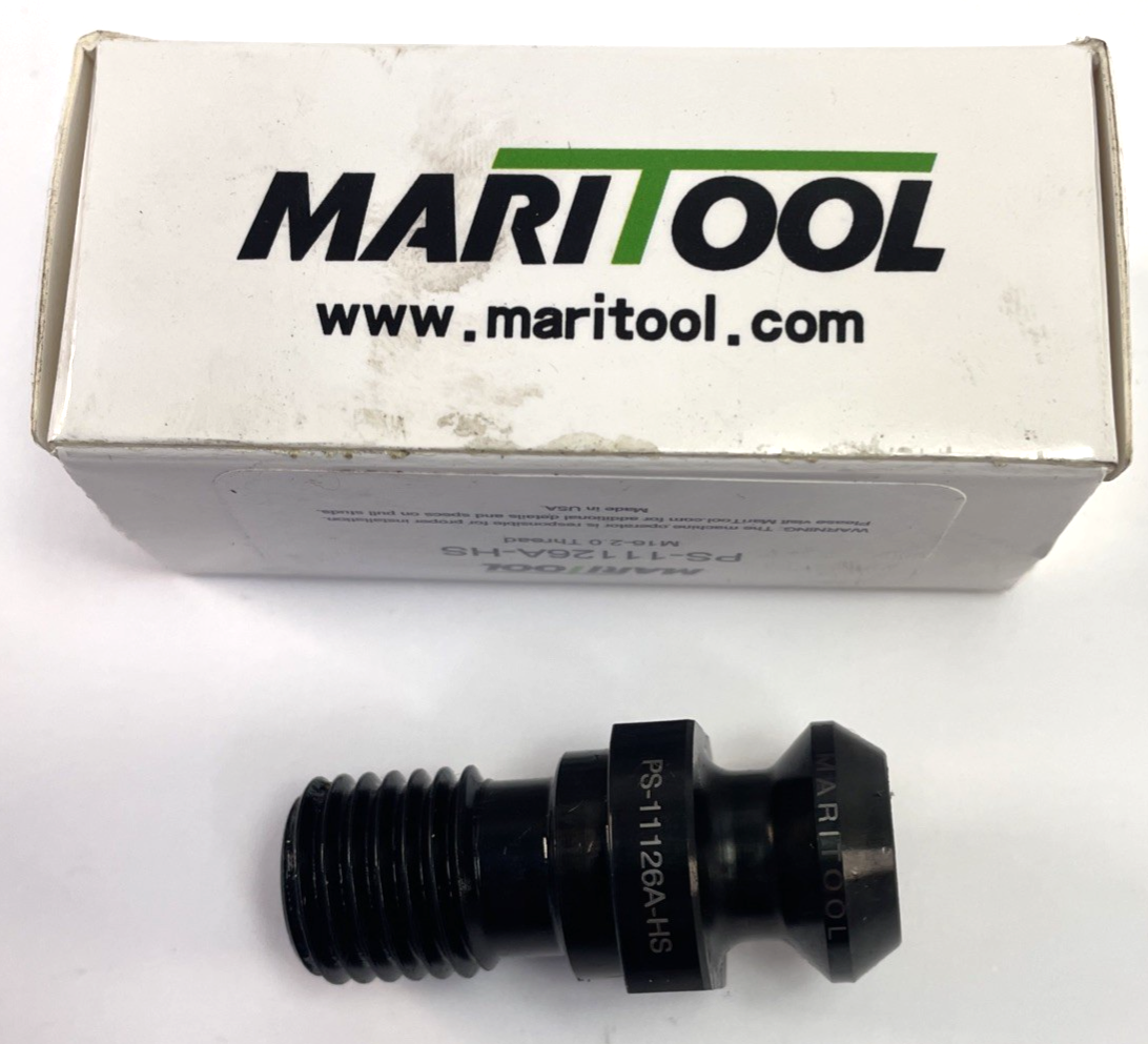 MariTool PS-11126A-HS CNC Pull Stud Retention Knob M16 - 2.0 Thread OEM