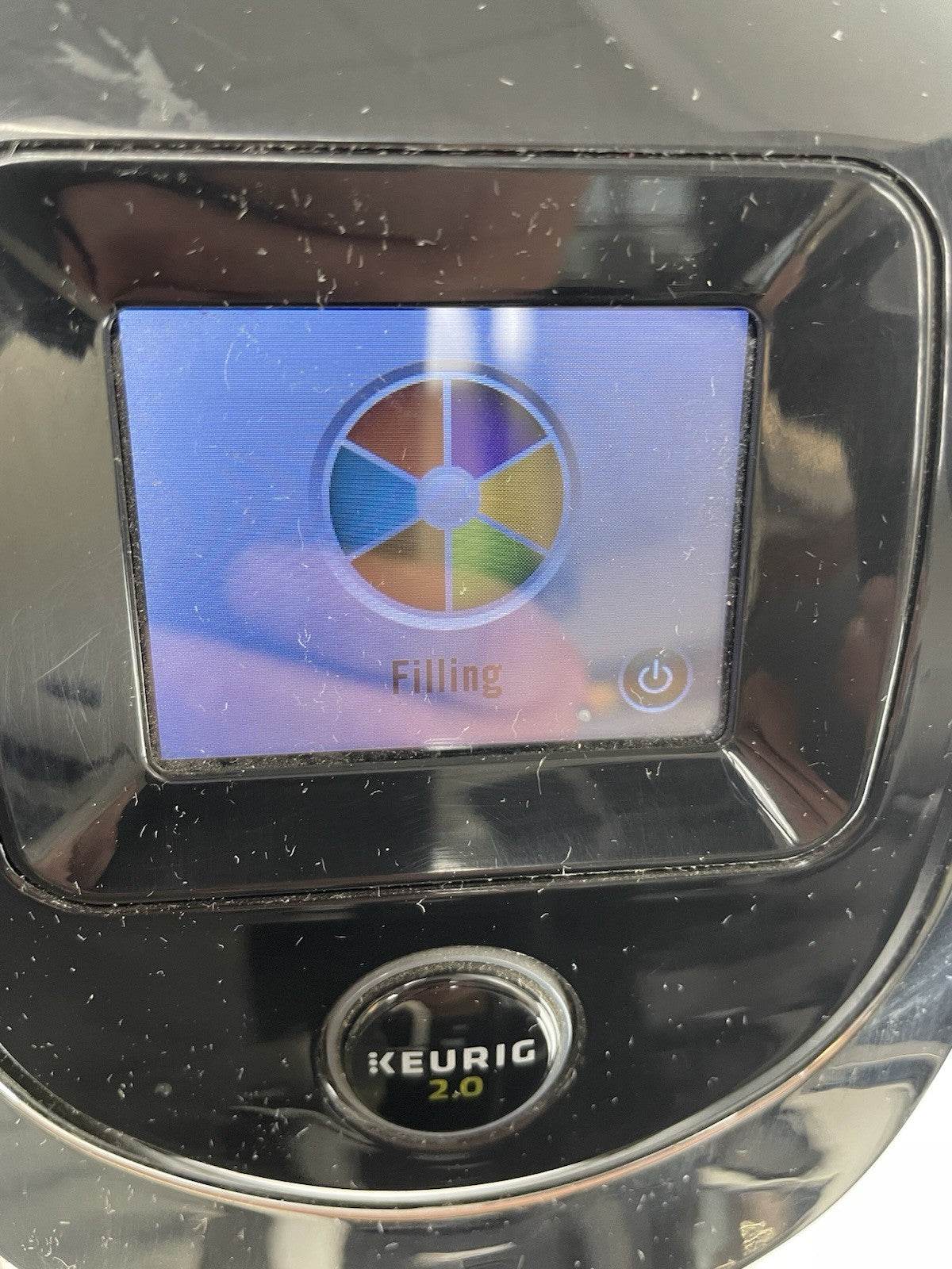Keurig 2.0 K400 K2.0-400 Brewing System Coffee Maker Black Silver