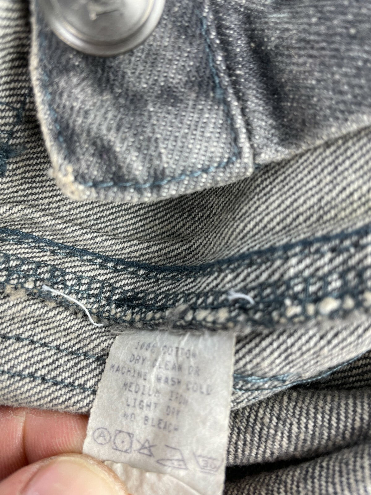 Habitual Men's Denver Gray Regular Straight Denim Jeans Size W 32 L 34