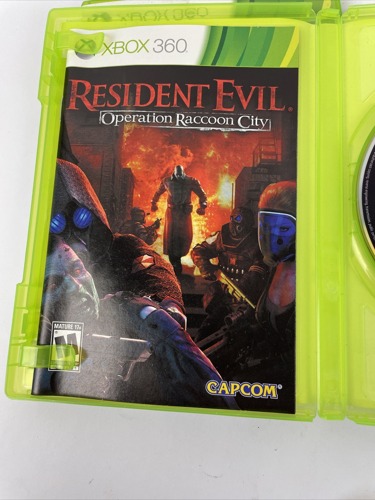2 x Resident Evil - Operation Raccoon City Resident Evil 6 ~ Xbox 360 Complete