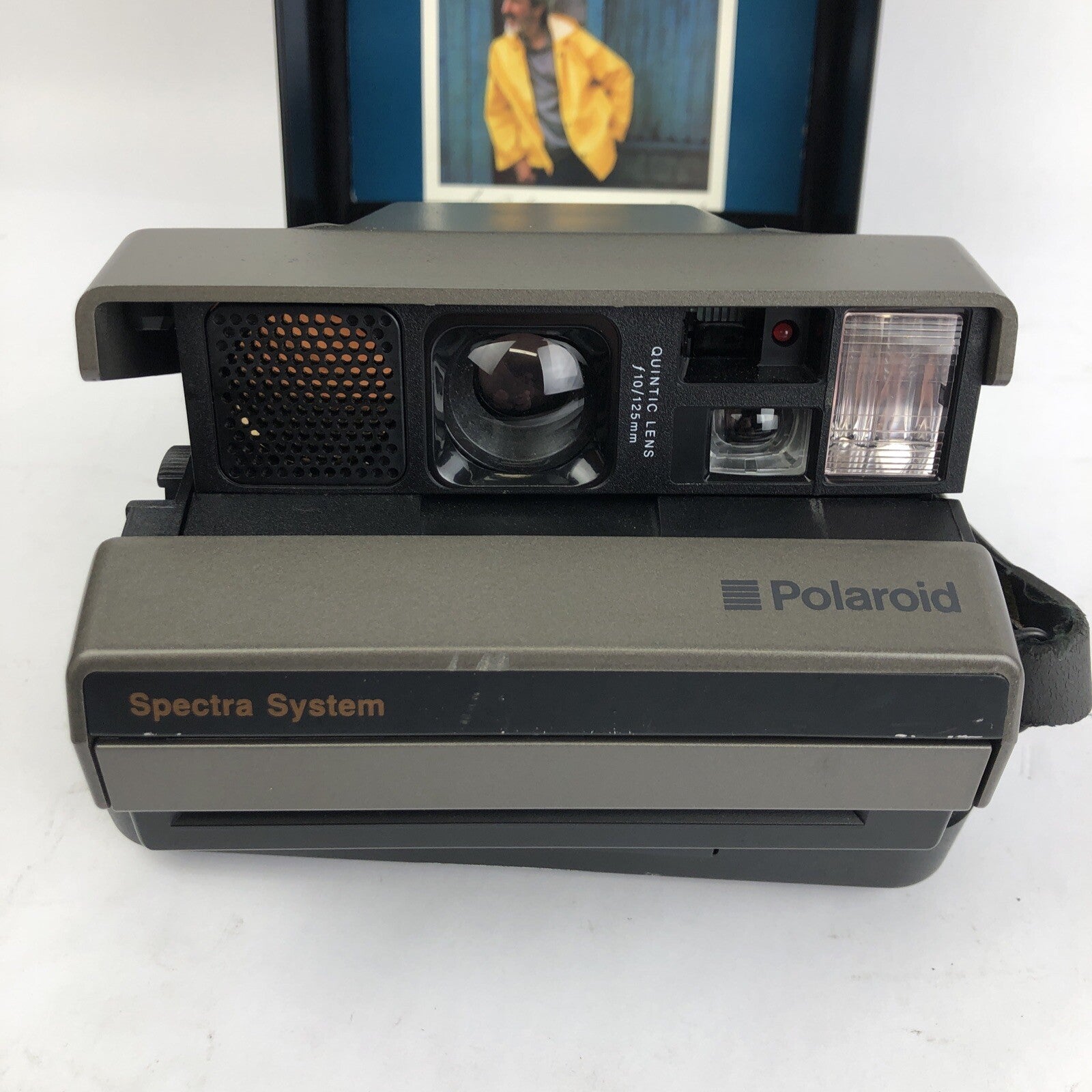 Vintage Polaroid Spectra System Camera And Hard Case w Manual VGC LOOK