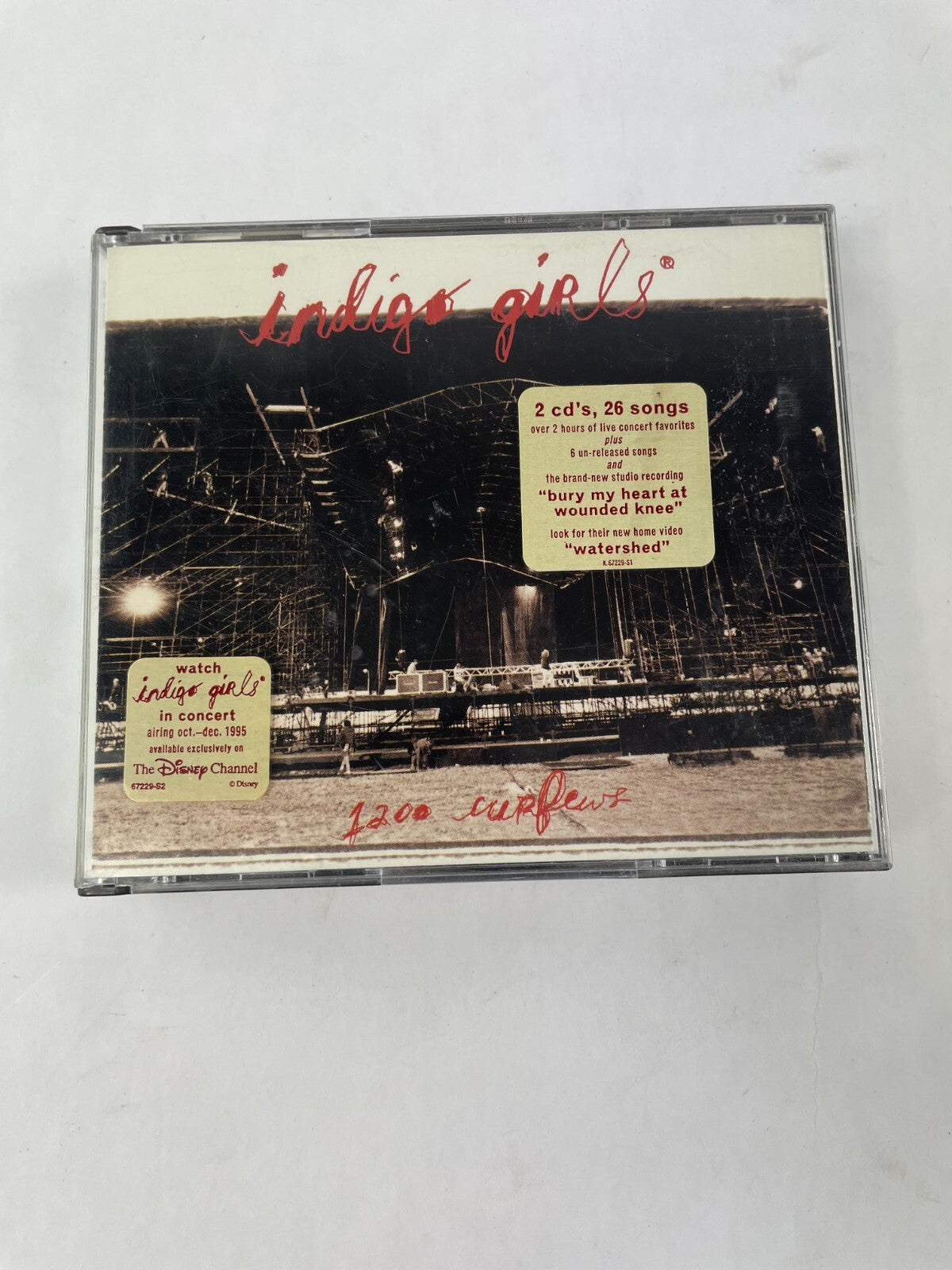 Indigo Girls I Don't Wanno Know Goliler Ddrawn By The River Love's RecoveryCD#73