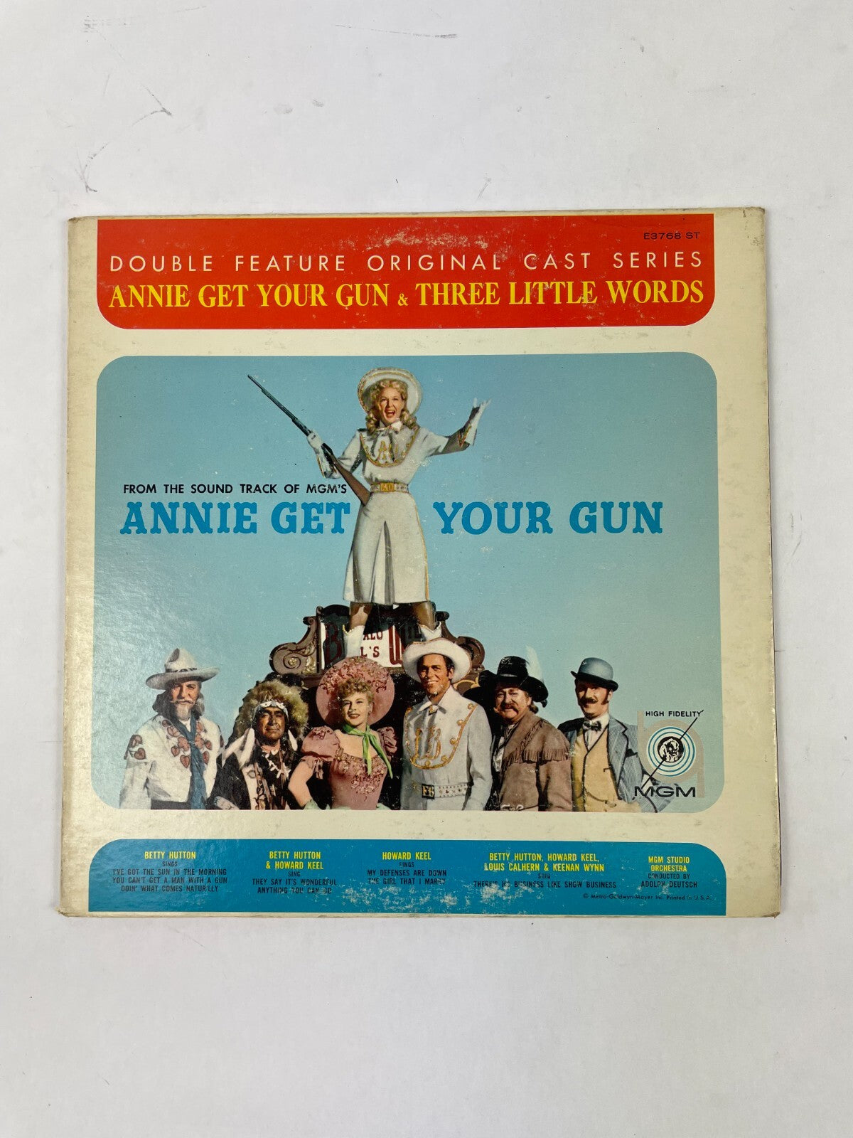 Annie Get Your Gun & Three Little Words Arlene Dahl Anita Ellis Vinyl Record