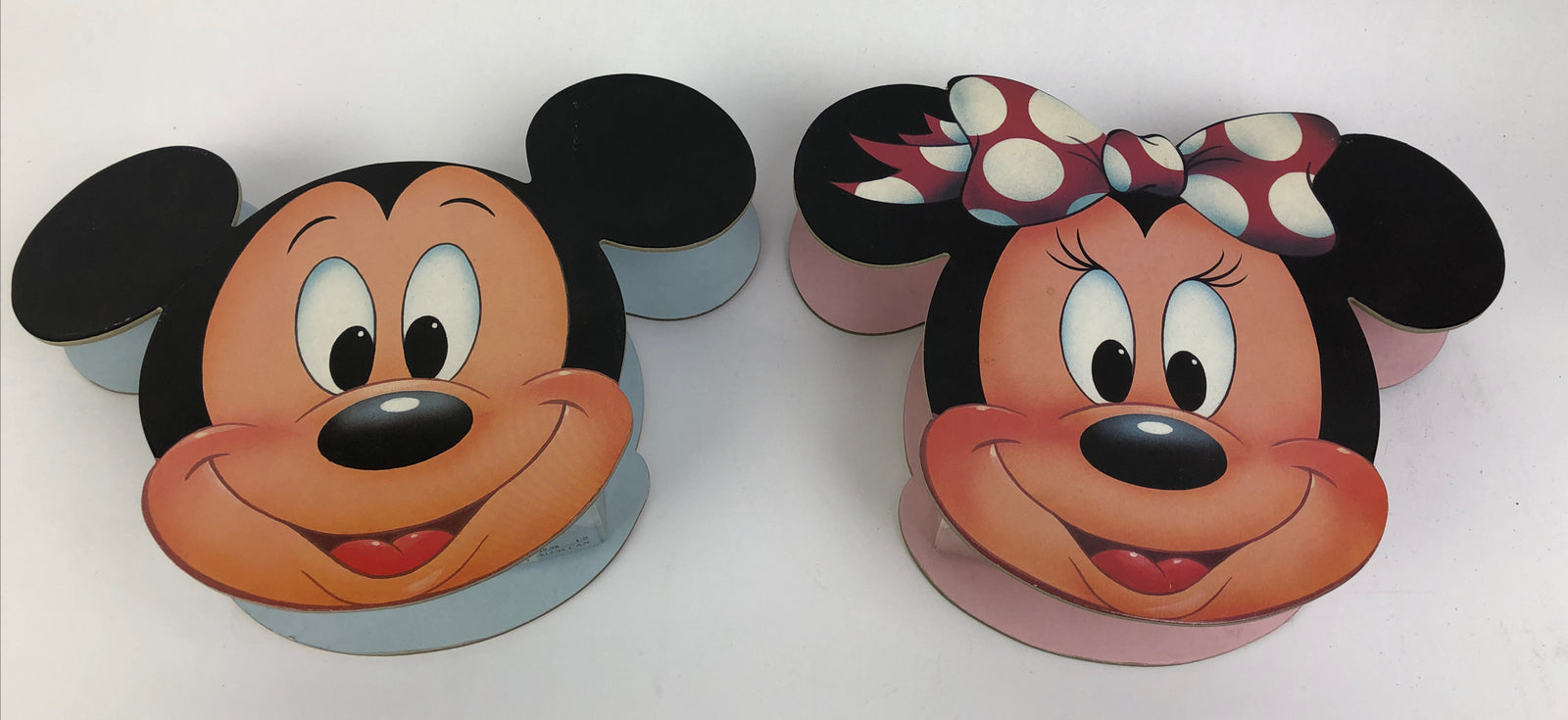 Vintage 1993 Rockin' Mickey Mouse & Rockin' Minnie Mouse Story Books 4 each Look