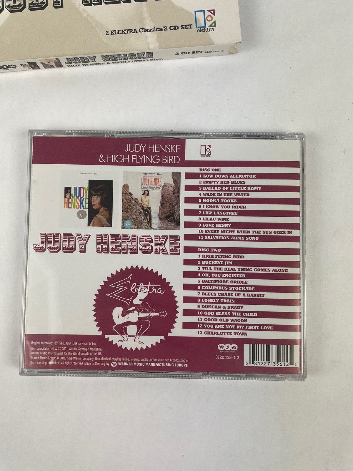 Judy Henske and High Flying Bird CD 2001. #2