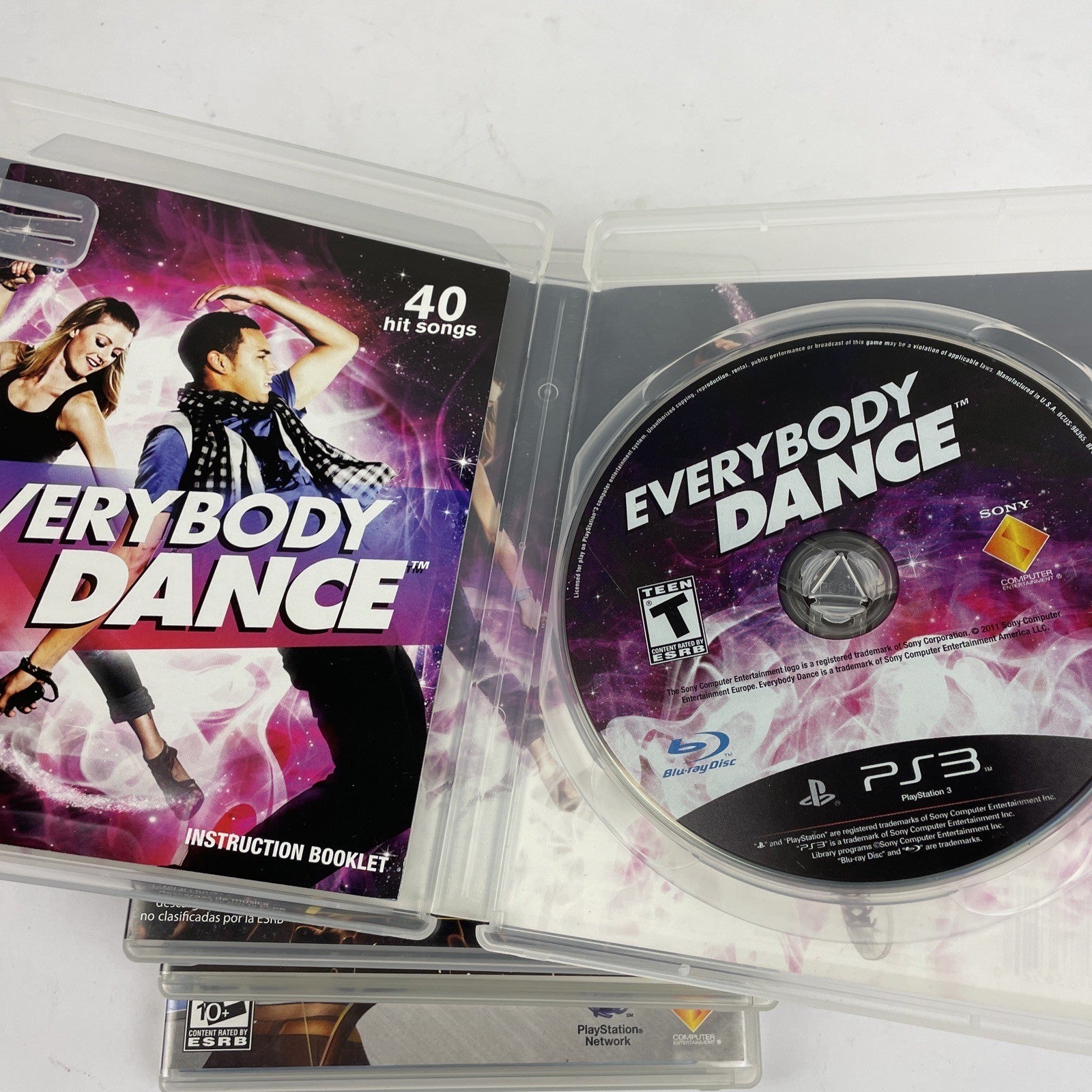 4 x Playstation 3 PS3 Guitar Hero W.O.R - Def Jam RAPSTAR - Everybody Dance - SC