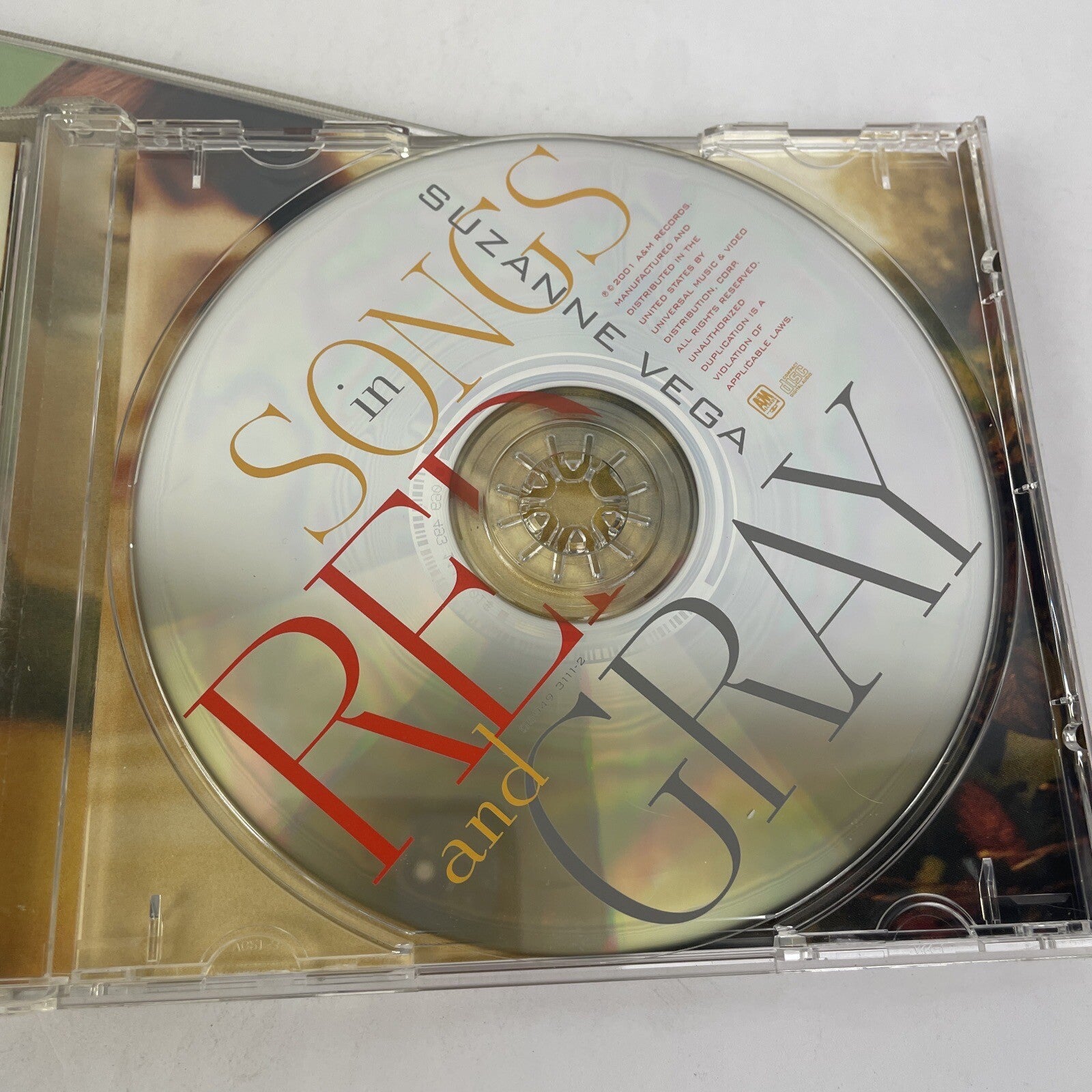 2 x Suzanne Vega (Digital Audio CD 2007) Nine Objects Of Desire + Red & Grey