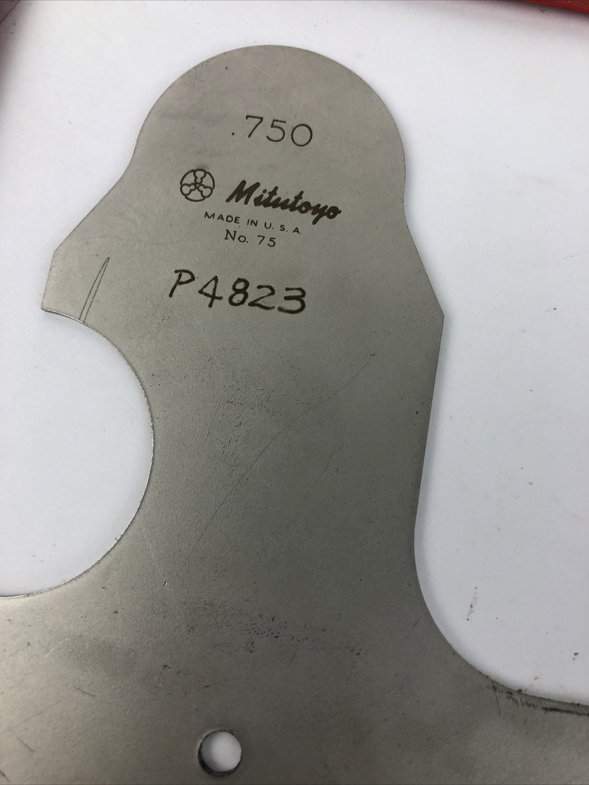 Rare MITUTOYO Metric Radius Gage Guage Set Toolmakers Matched No. 75 USA Made