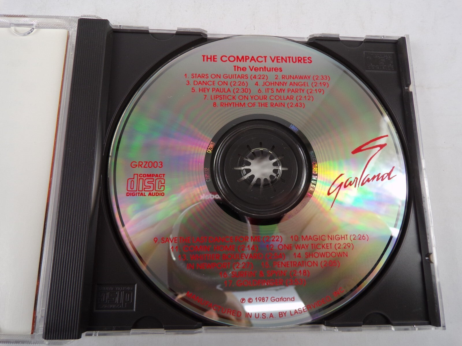 The Compact Ventures Comin' Home Goldfinger Surfin' & Spyin' Penetration CD#56