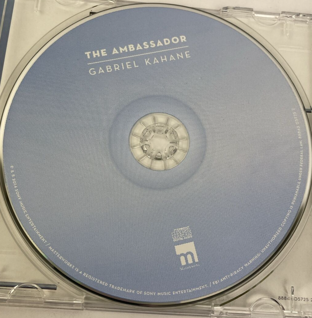 Ambassador by Gabriel Kahane (Digital Audio CD, 2014) Sony Music - Signed - JK