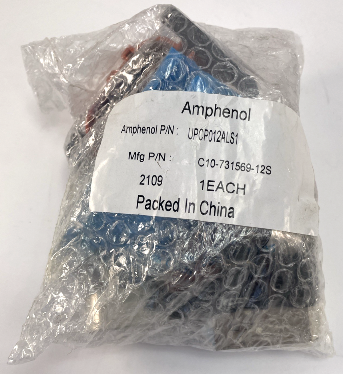 Amphenol Industrial UPCP012ALS1 UPC P 012A LS1 high-power heavy-duty Connection