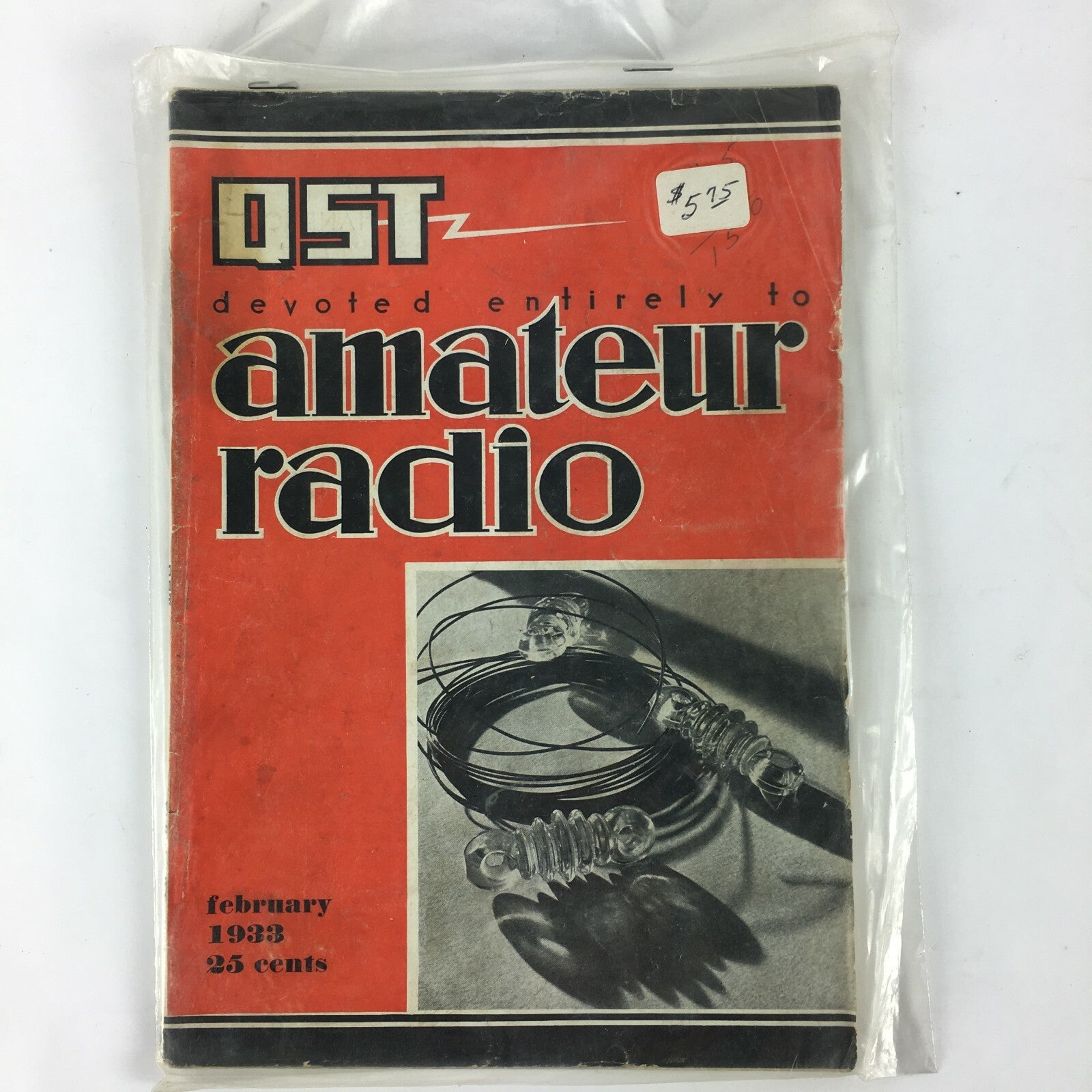 February 1933 QST devoted entirely to Amateur Radio Magazine