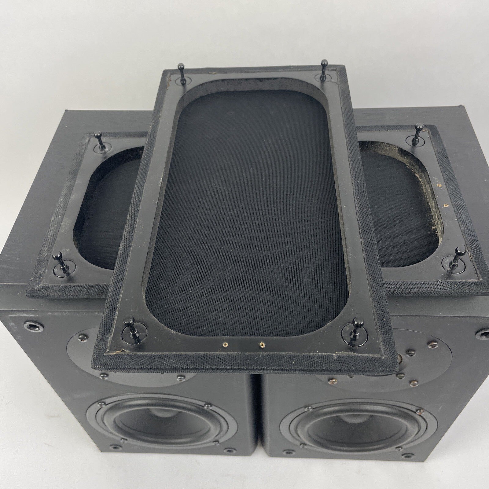 Unisound DAC1.5C Black Wood Book Shelf Speaker System 30w-70w 55Hz 20KHz - VGC