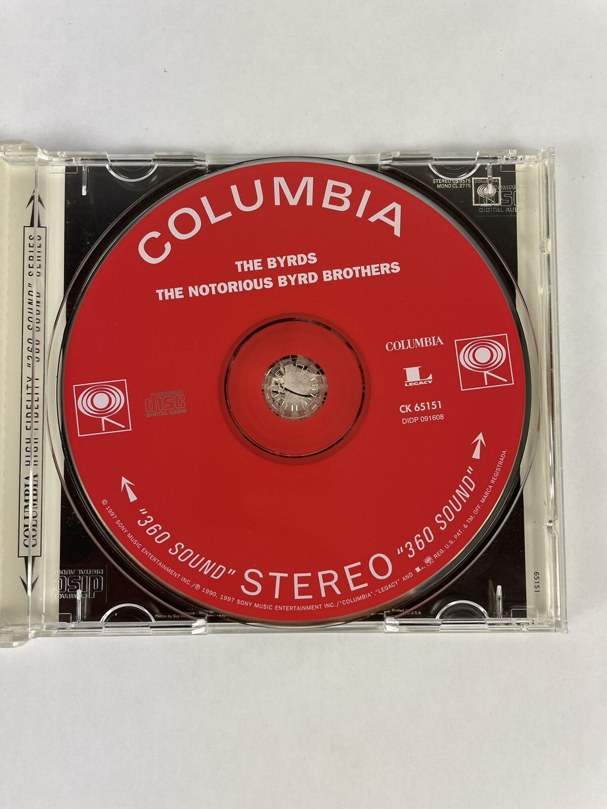 Notorious Byrd Brothers - The Byrds (1997, Sony Music) CD #7