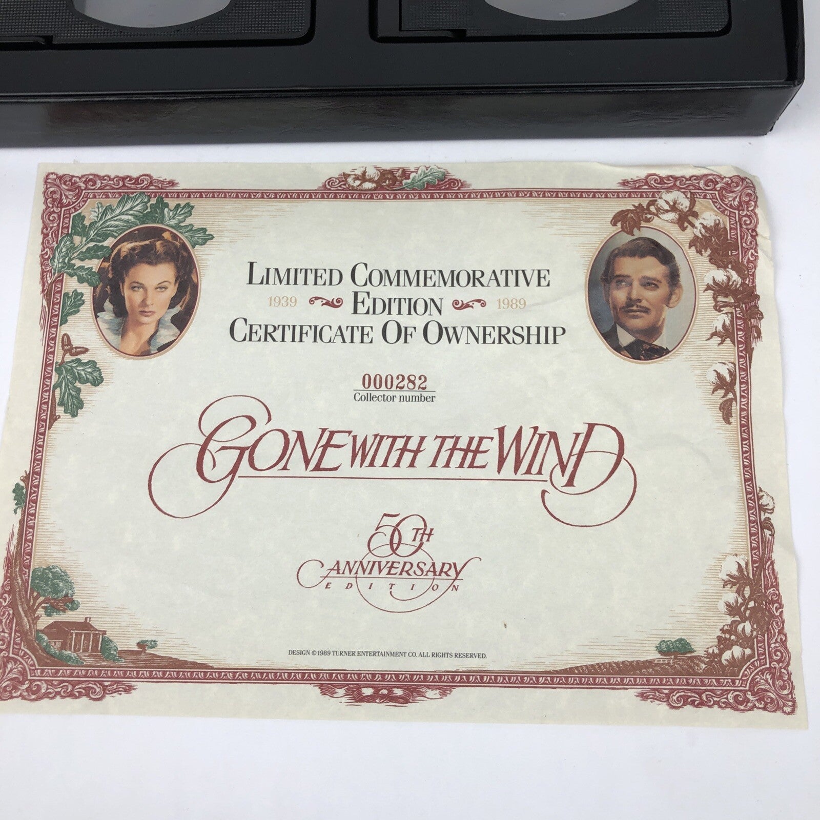 Gone With the Wind Vintage Collectibles (VHS, 2-Tape Set) 50th Anniversary Edit