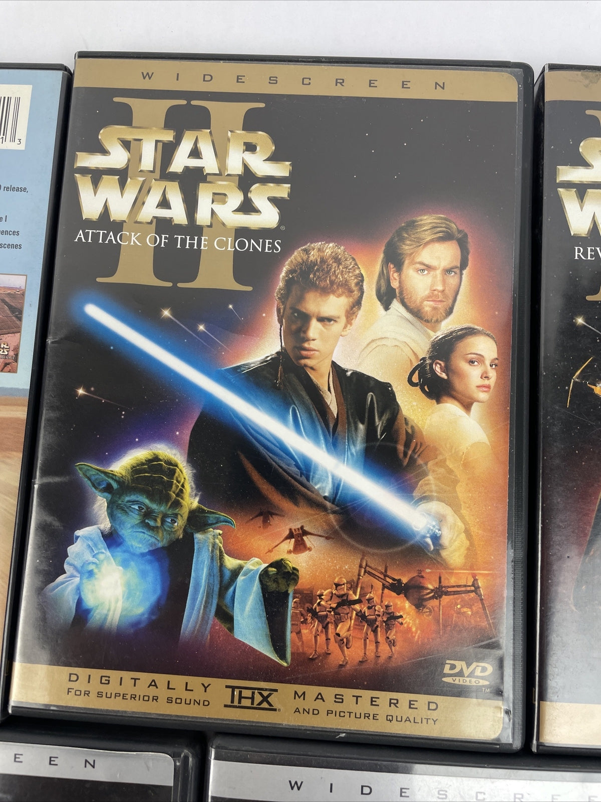 5 x Star Wars DVD - I , II , III , IV , V THX Digitally Mastered - Guaranteed