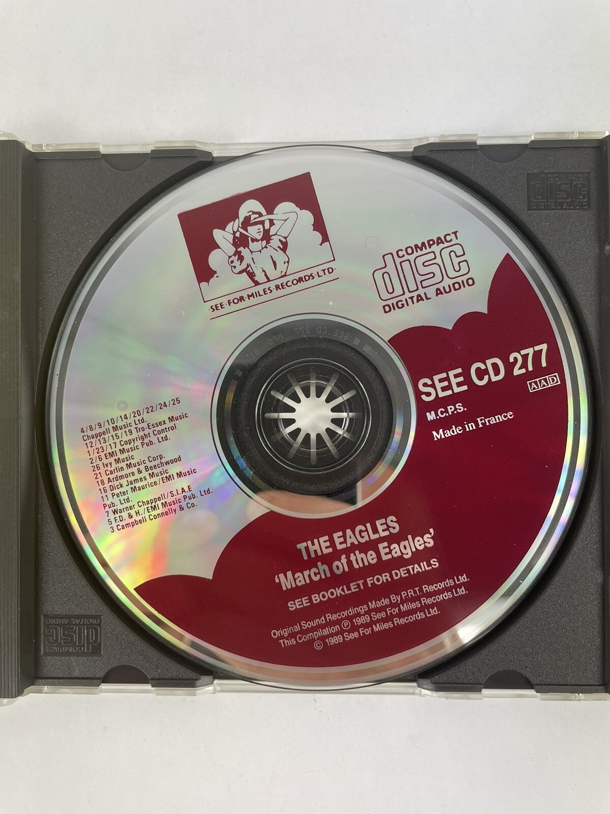 The Eagles MARCH OF THE EAGLES - The Eagles Smash Hits CD #2