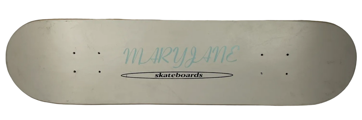 MARYJANE Mary Jane Skateboards Skateboard Deck 7.5” x 31” Circa 1996