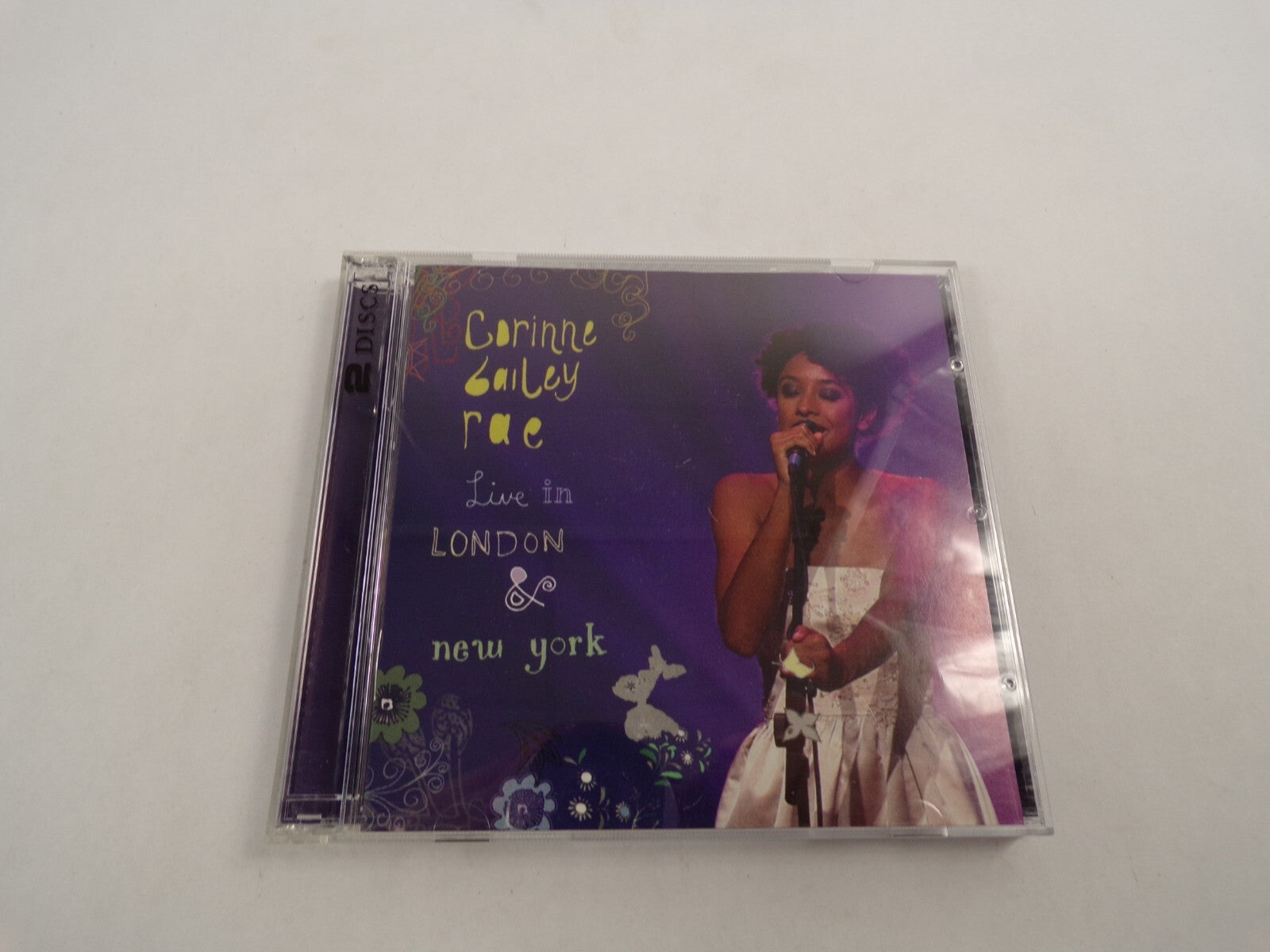 Corinne Bailey Rae Live in London & New York Trouble Sleeping DVD & CD #A-B