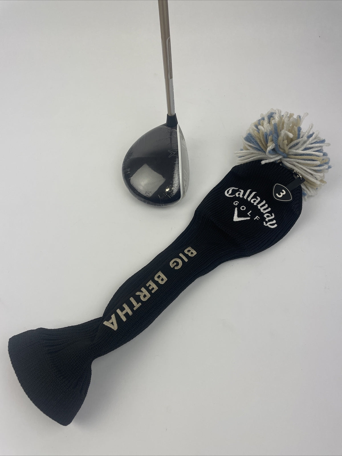 Callaway Big Bertha 3 wood ladies 55 flex graphite shaft with headcover NOS right hand golf club