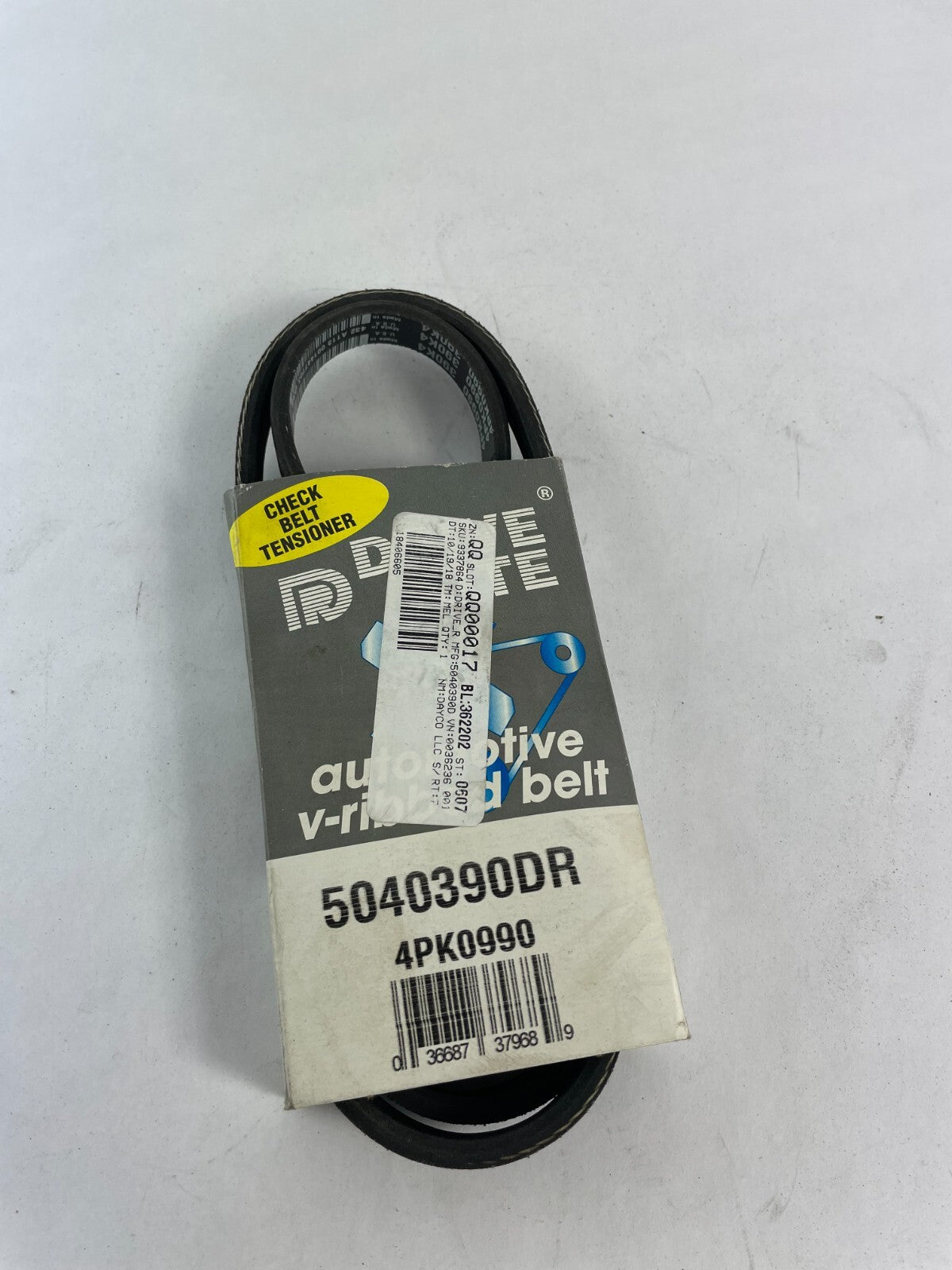 OEM Dayco Drive Rite 5040390DR 4PK0990 Check Belt Tensioner A10