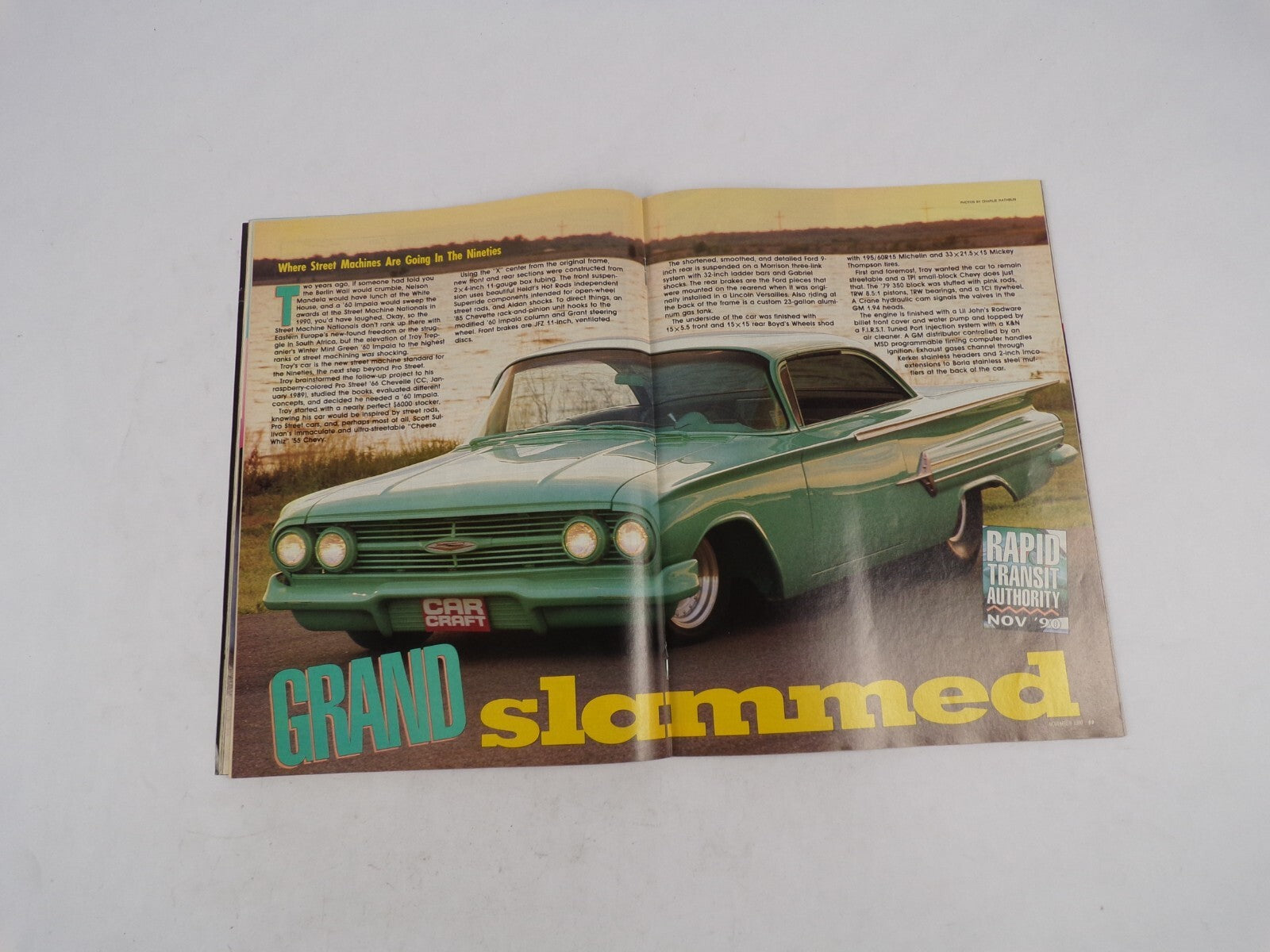 November 1990 Car Craft Hot Horsepower! By Mail Order Complete Killer Engines!