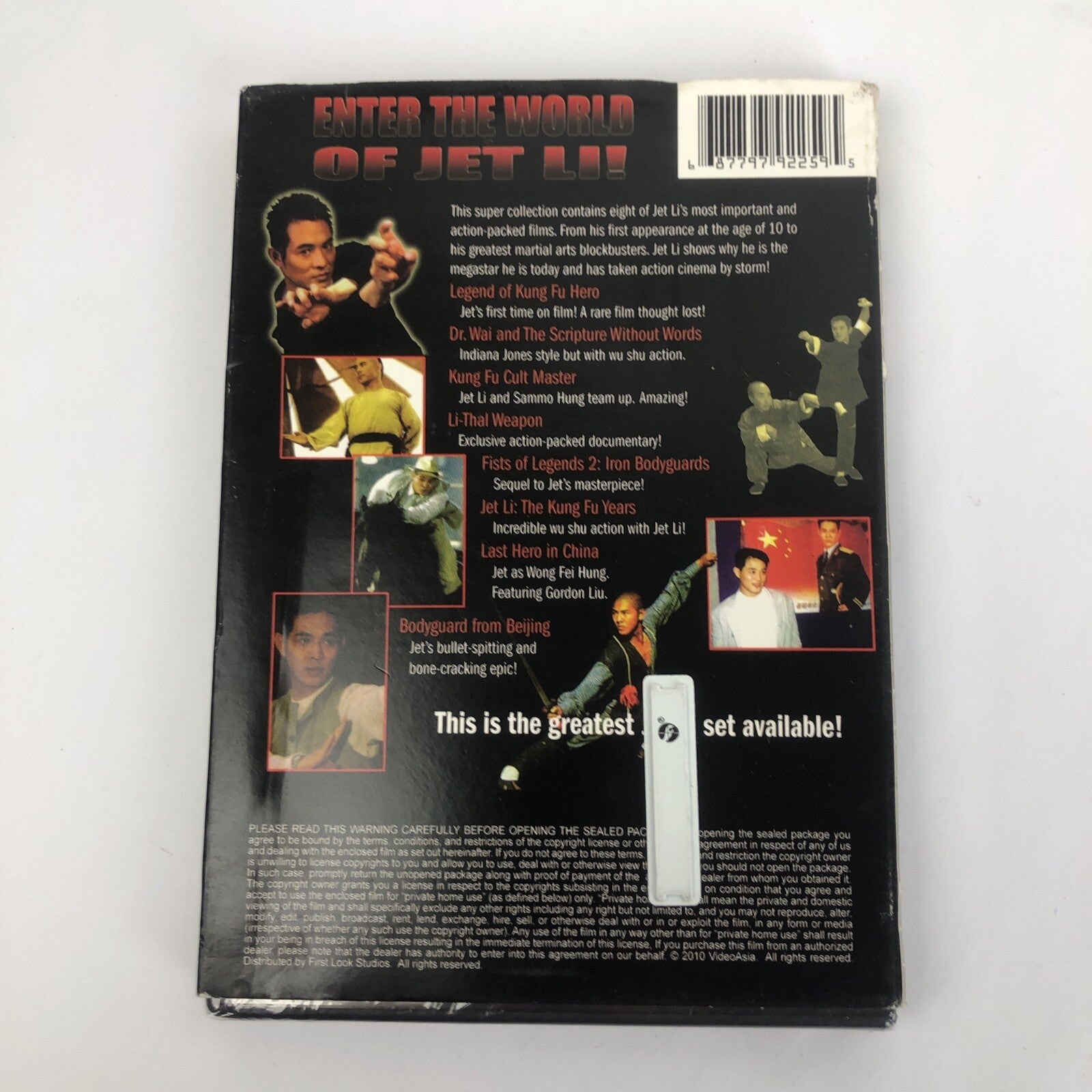 Jet Li: Super Star 8 Film Set (DVD, 2010, 2-Disc Set)