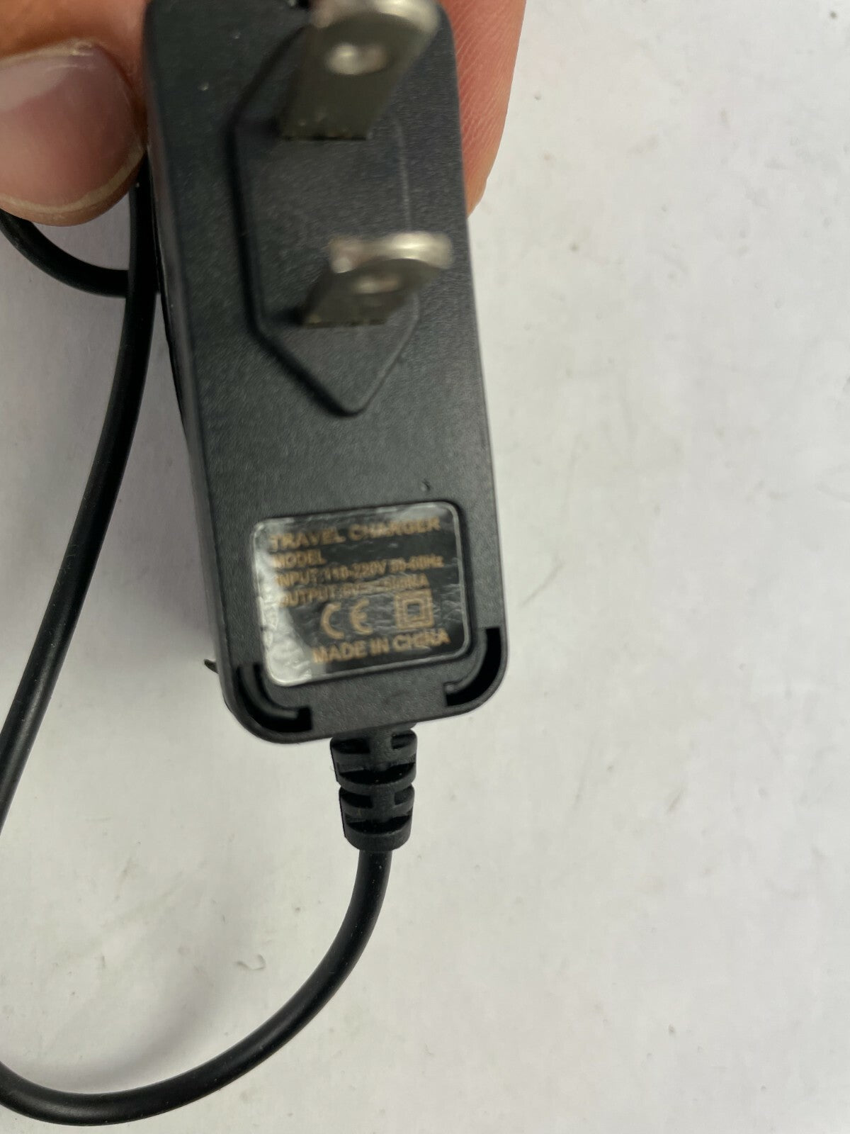 Genuine Travel Adapter Output 5 V 500mA Power Supply Adapter A75