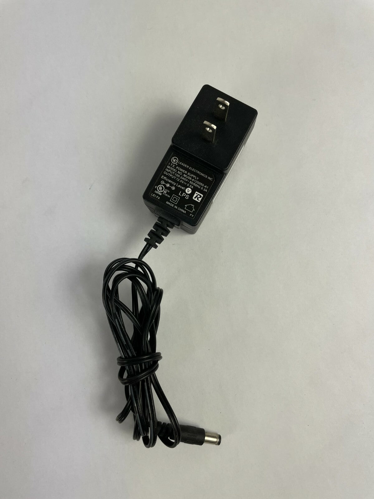 Genuine LEI MU086120050 AC Adapter Output 12 V 500mA Power Supply Adapter A51
