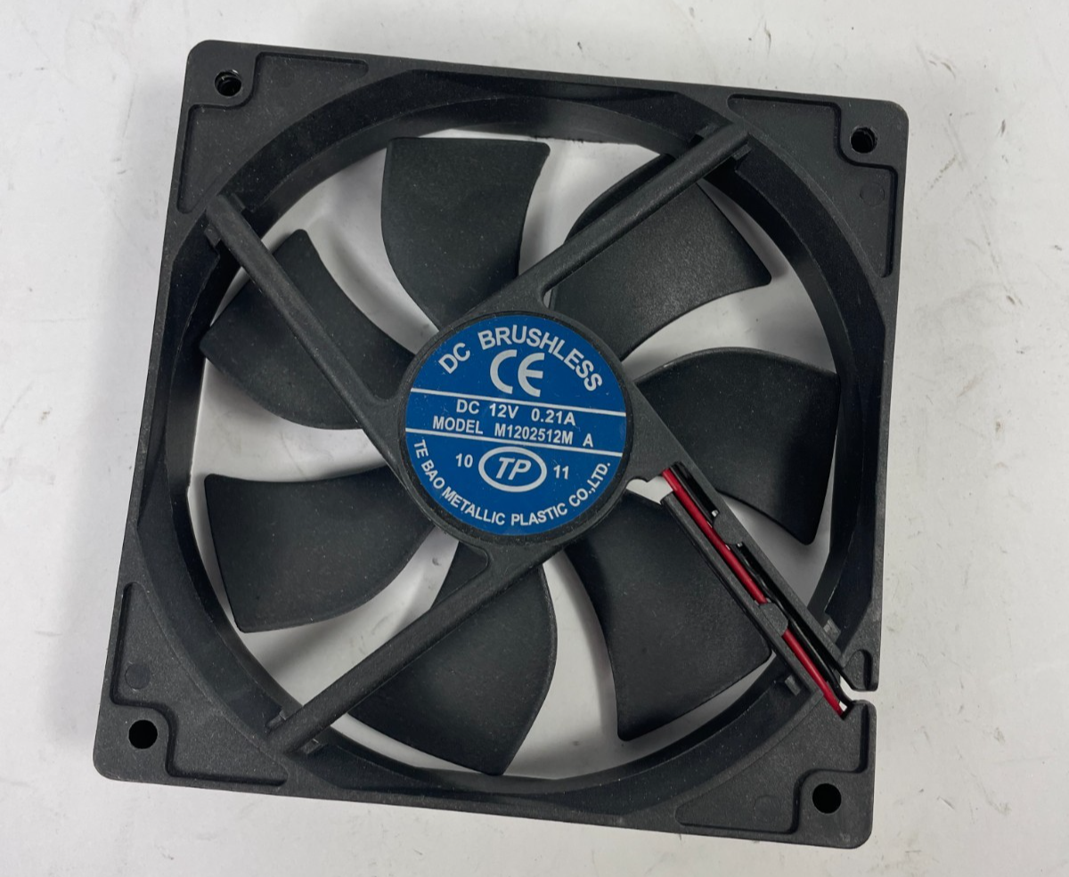 DC Brushless Cooling Fan 12V 0.21A – Model M1202512M A