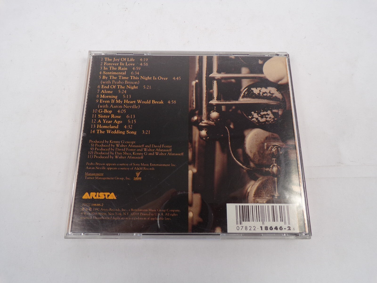 Kenny G Breathless The Joy Of Life Forever In Love In The Rain Sentimental CD#25