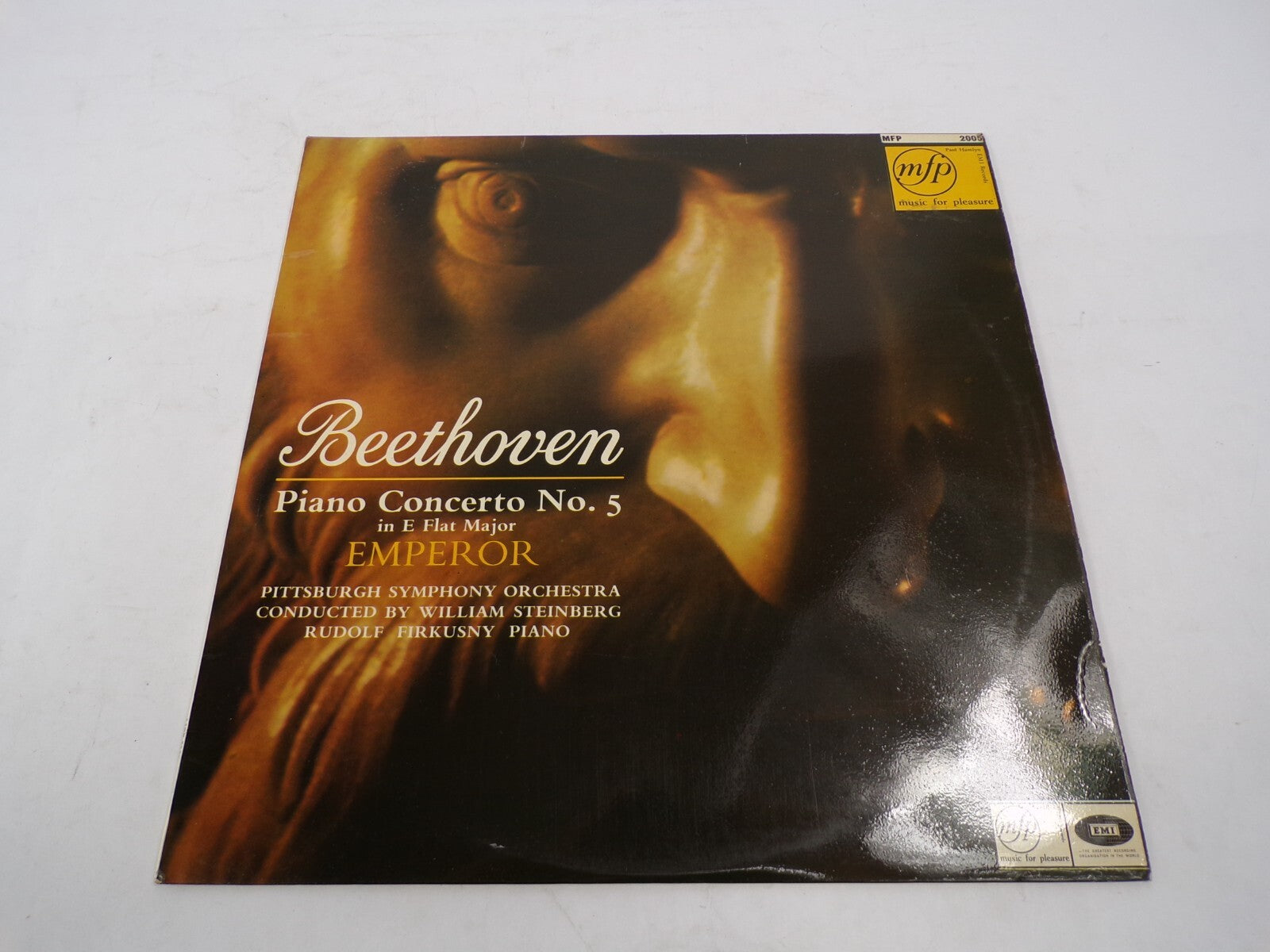 Beethoven Piano Concerto No. 5 in E the Major Emperor Orchestra Vinyl Records