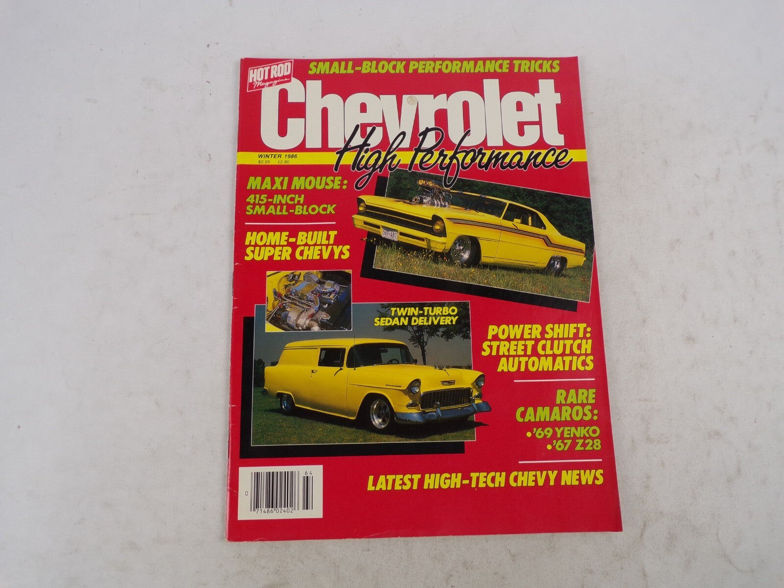 September 1986 Chevrolet High Performance Small-Block Performance Tricks Maxi