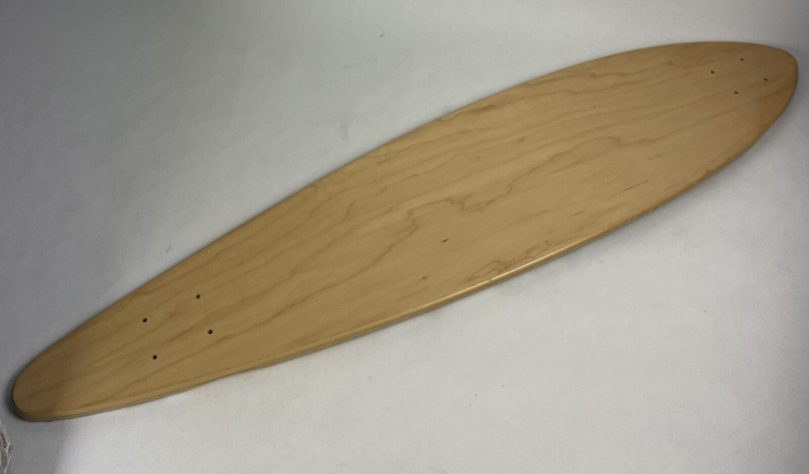 Frite Alors! pintail downhill skateboard deck 8.75 x 39.125 inch 8-ply maple top mount longboard.