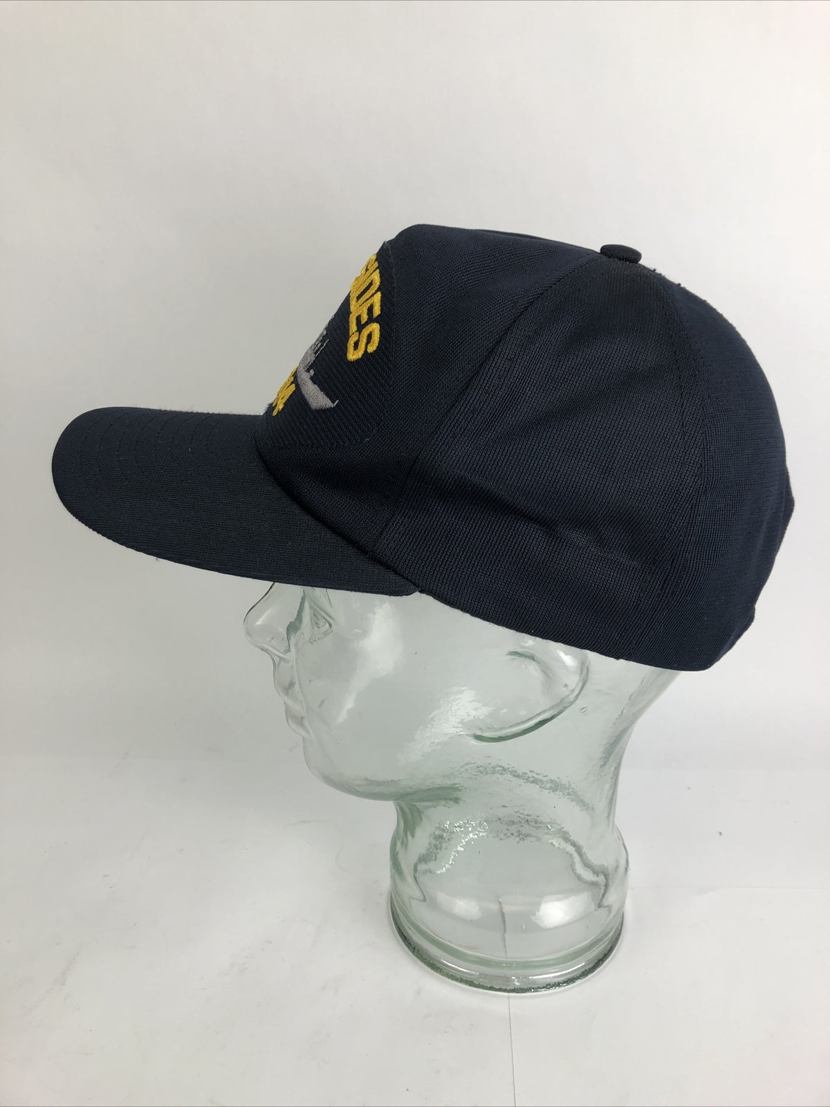 Cap-10 Crew USS SIDES FFG 14 USN Navy Adjustable Made in USA Baseball Hat Cap