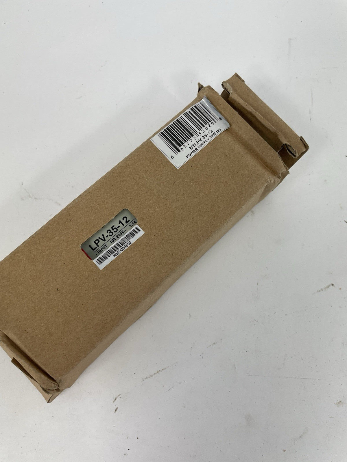 Mean Well LPV-35-12 Power Supply / LED Driver 90-264 VAC Input 35W 3A 12V Output
