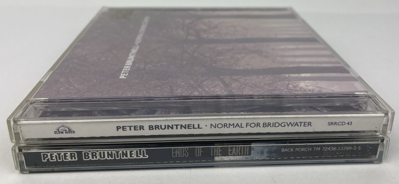 2 x Peter Bruntnell Audio CD - Ends of the Earth - Normal For Bridgewater BC