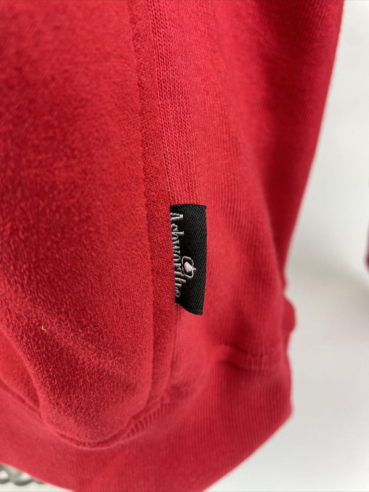 Ashworth weather Systems Maryland Red Mens Medium 1/4 Zip Jacket Wind Resistant