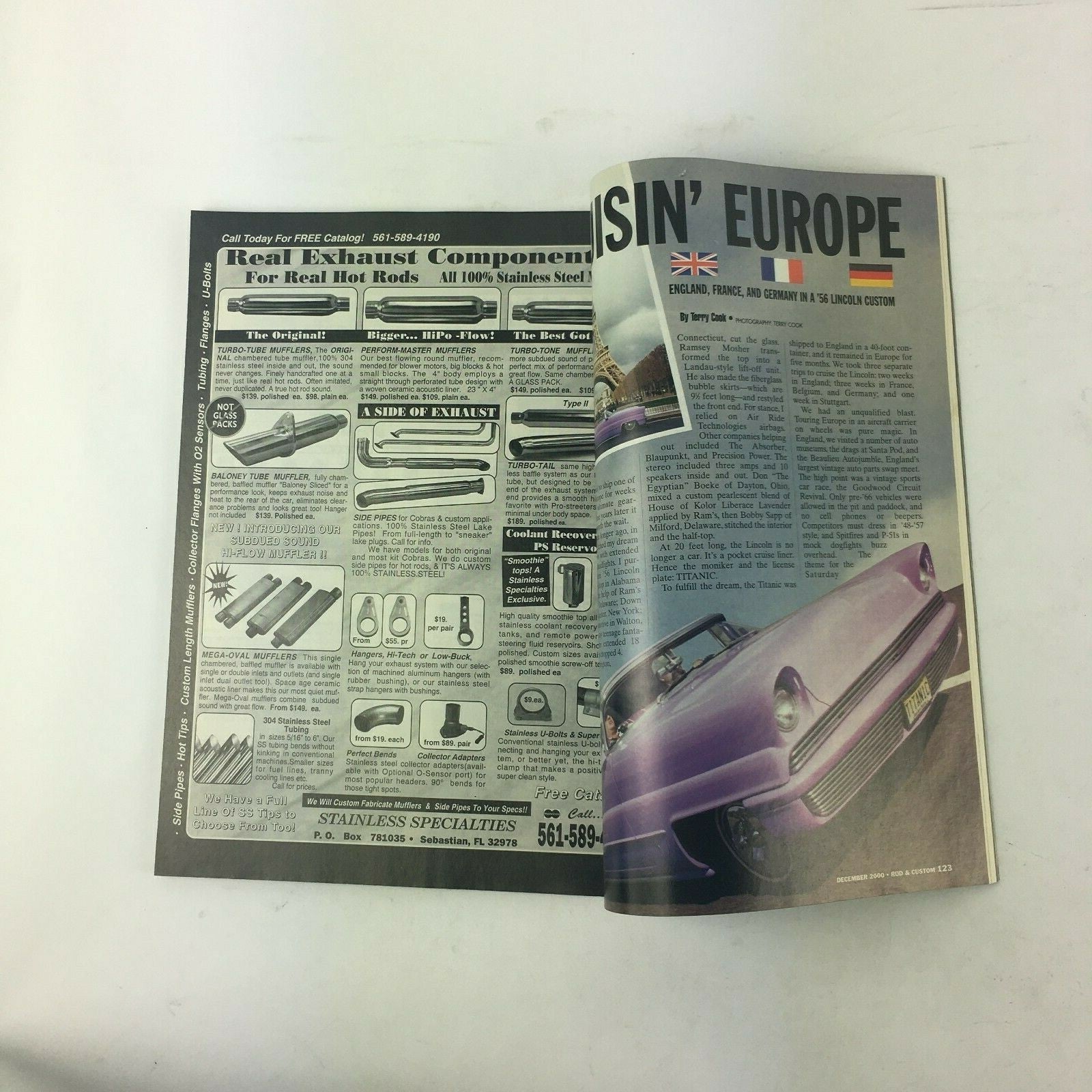 December 2000 Rod & Custom Magazine 25+Pro Tips Build It To Drive Swingin' '60s