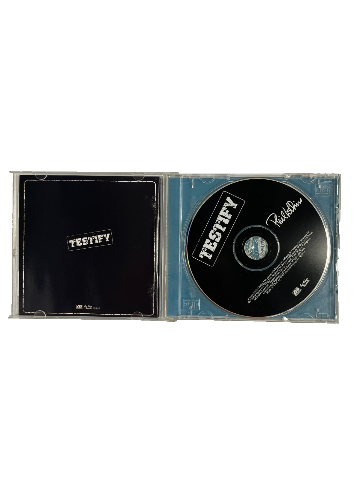 Phil Collins – Testify Don't Get Me Started This Love This Heart CD#33